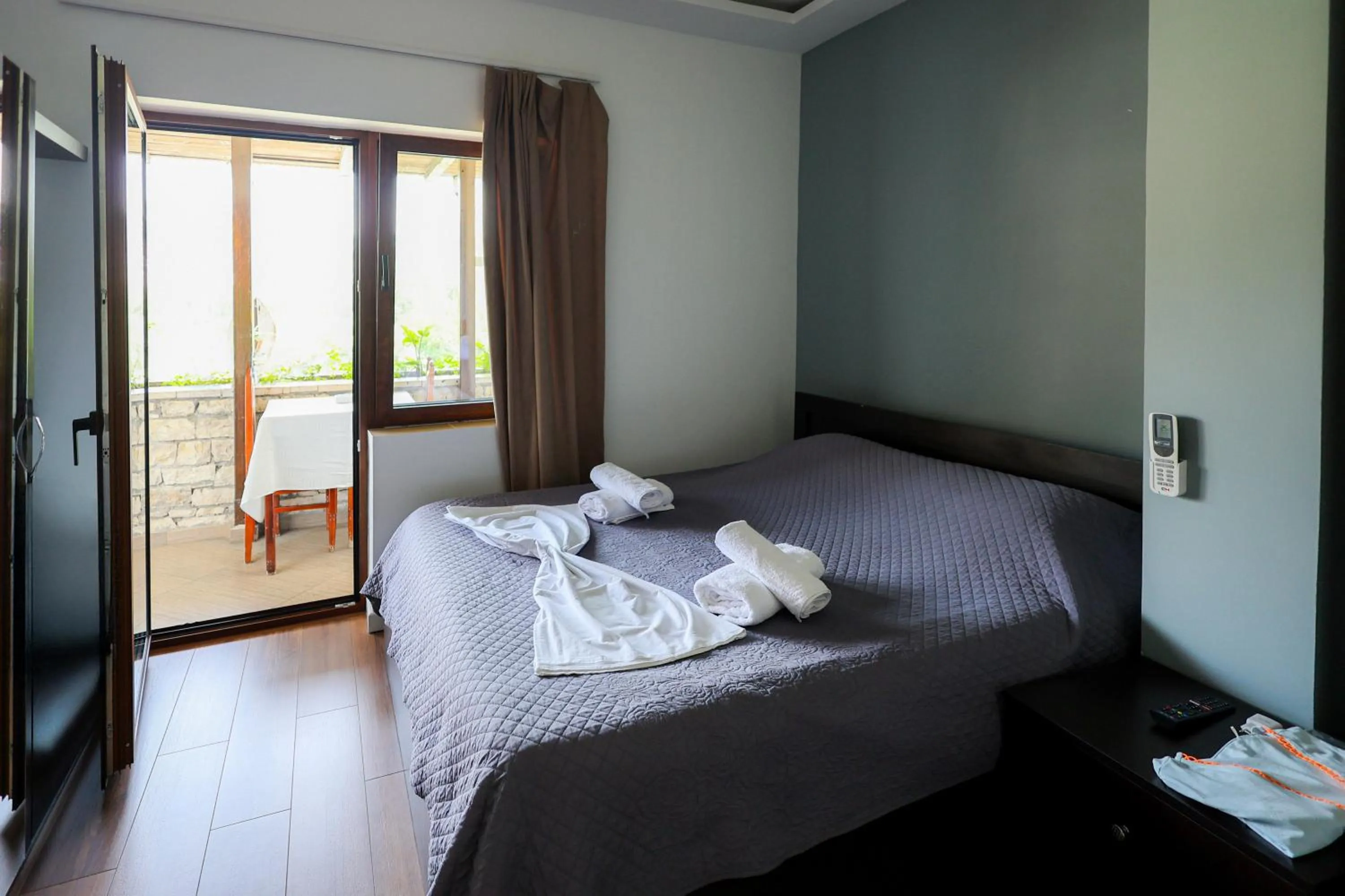 Bedroom, Bed in Hotel Ajka