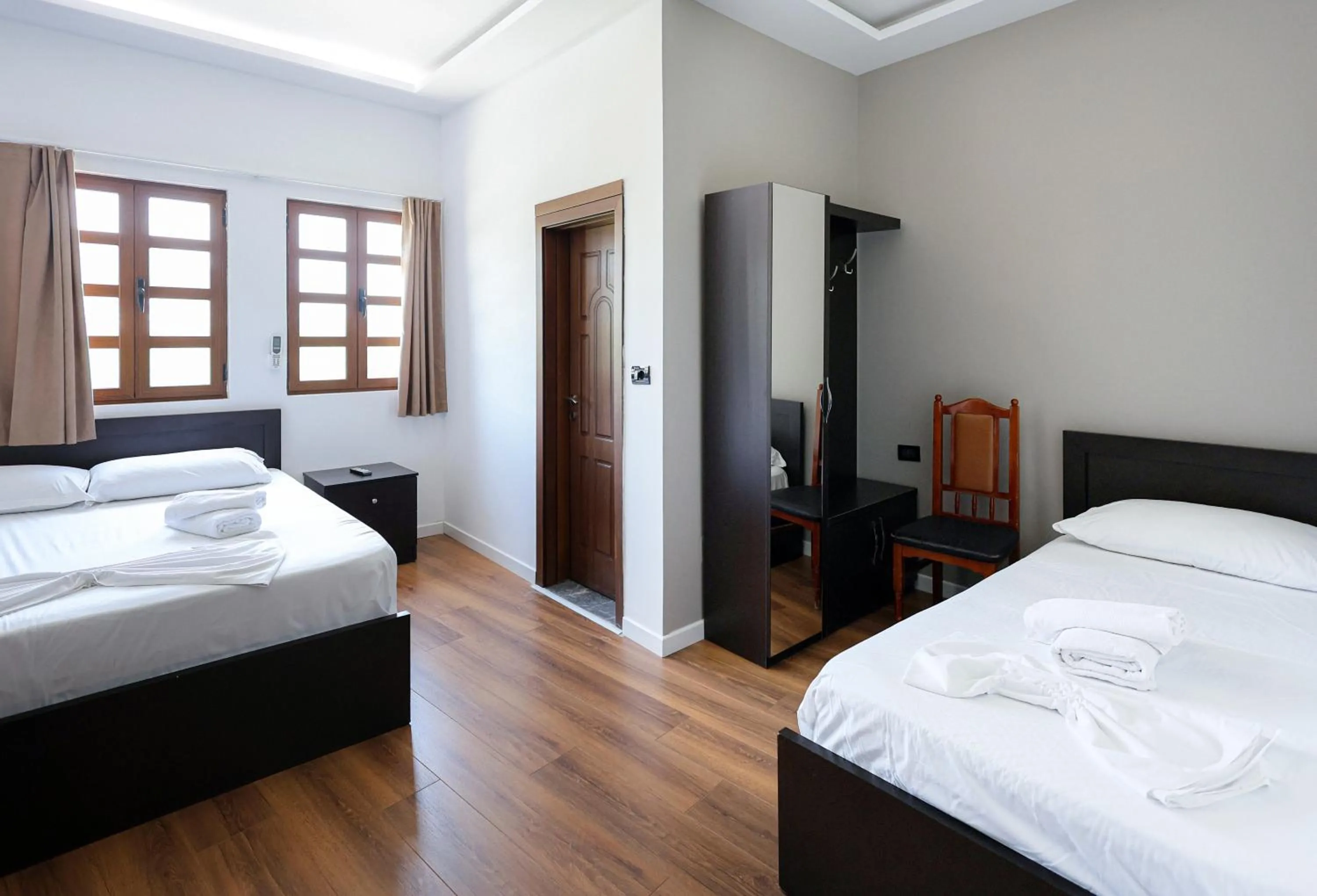 Bedroom, Bed in Hotel Ajka