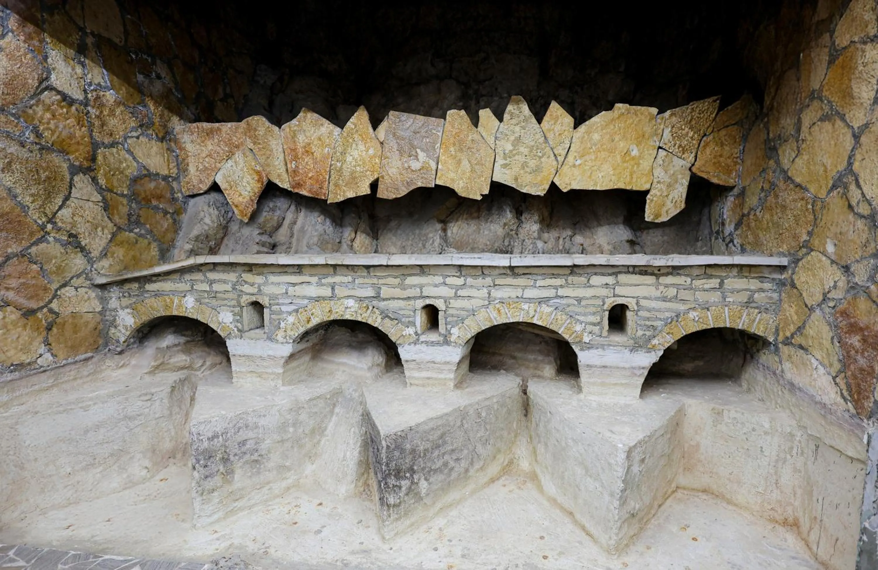 Decorative detail in Hotel Ajka