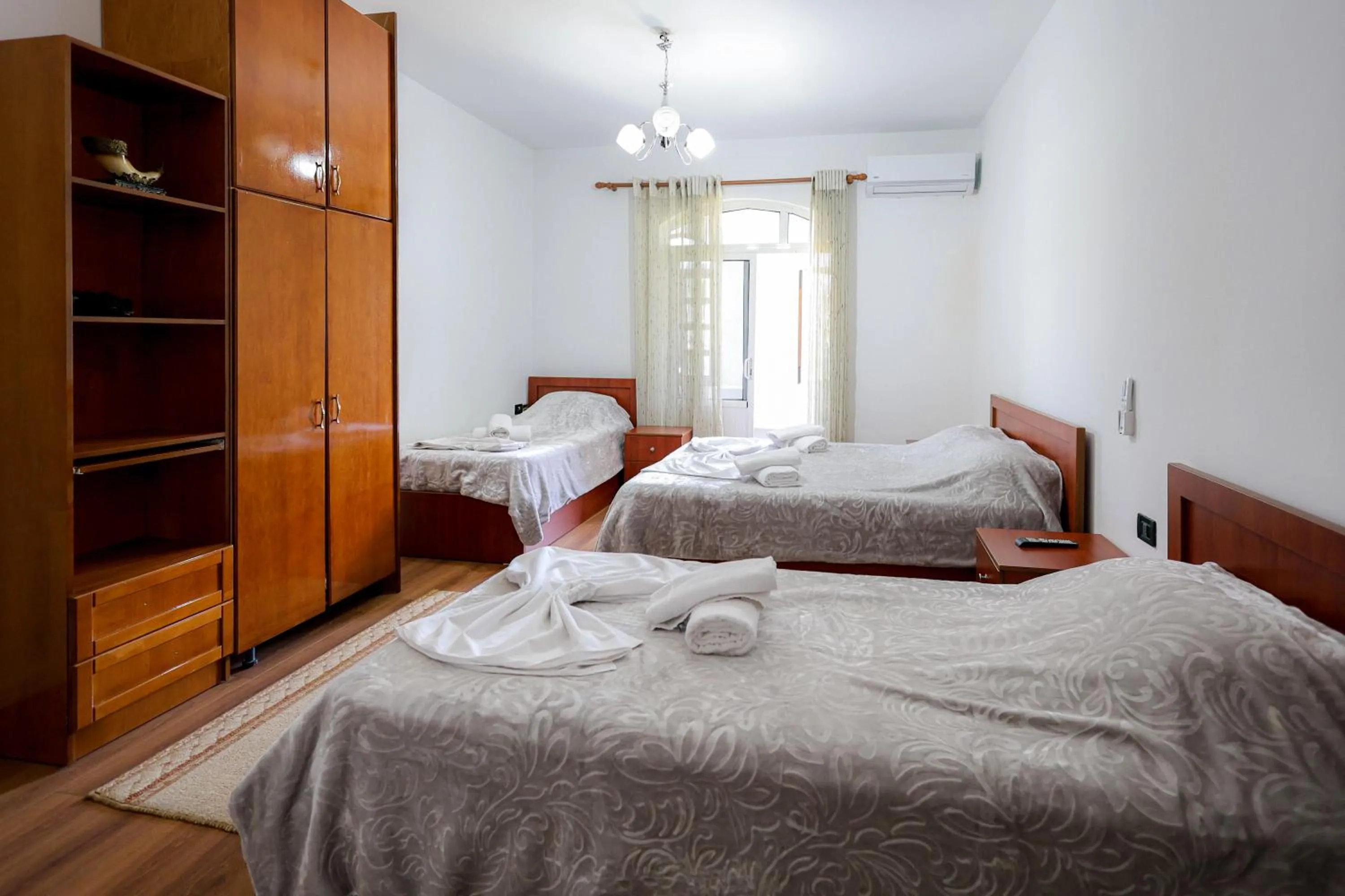 Bedroom, Bed in Hotel Ajka