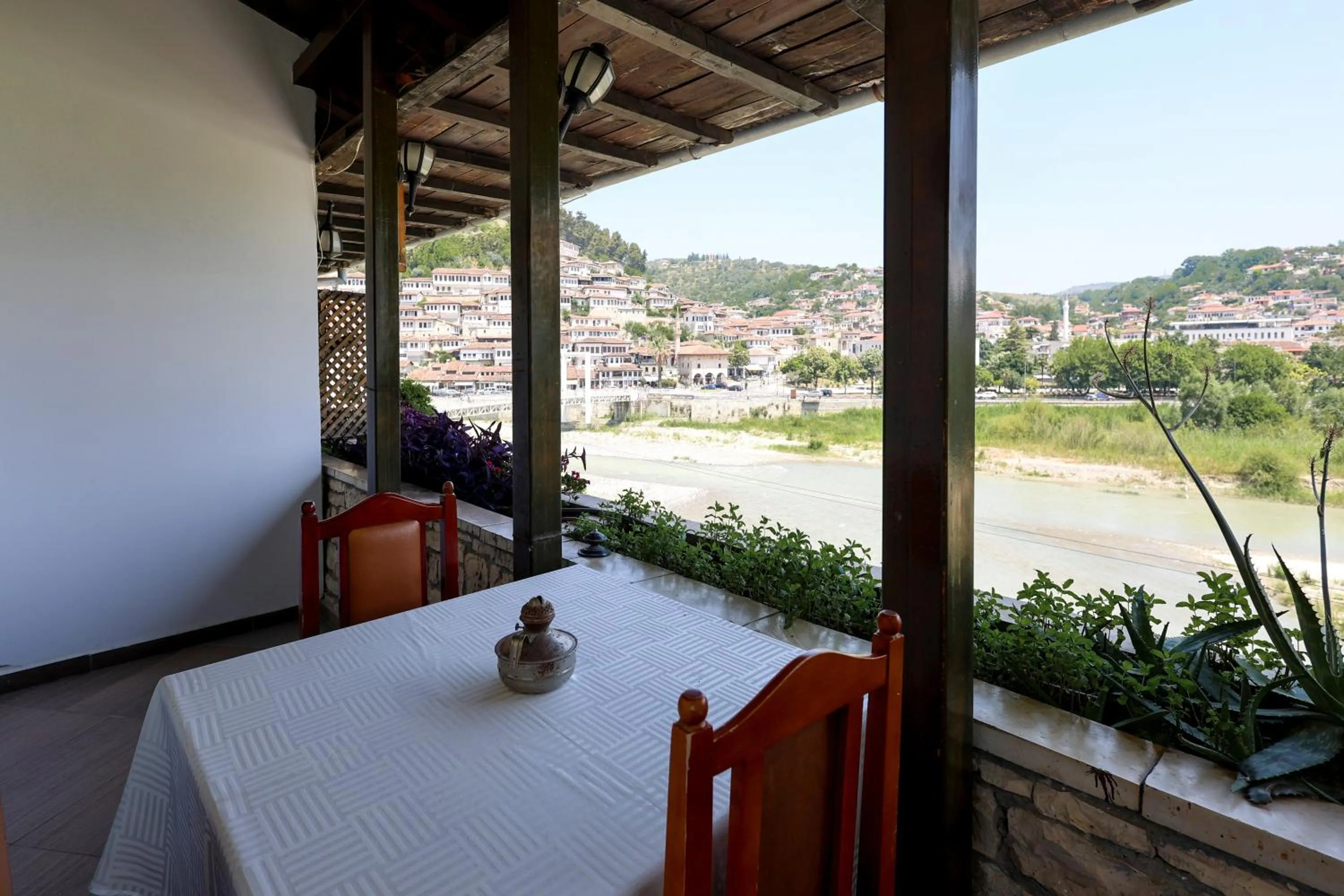Balcony/Terrace in Hotel Ajka