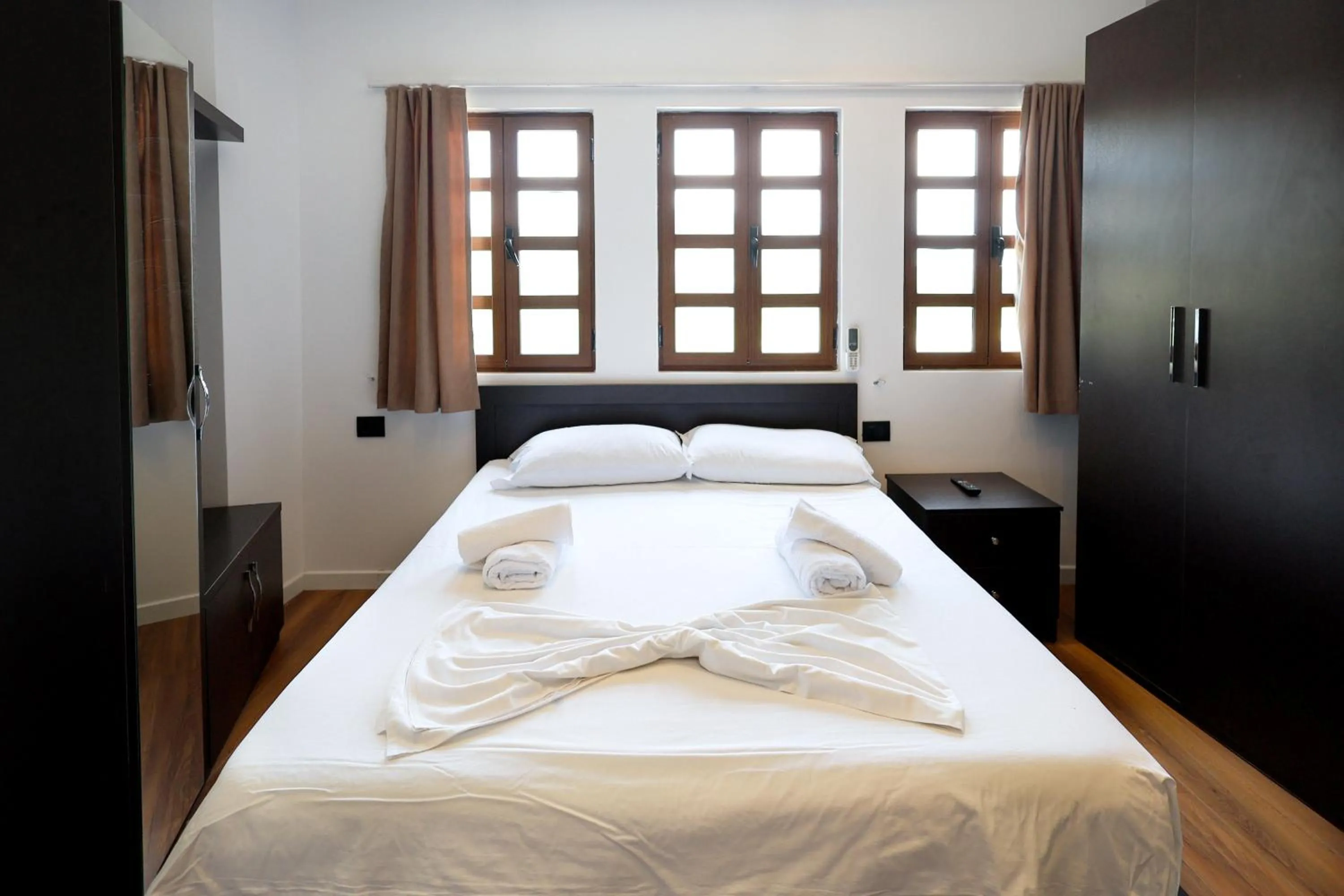 Bedroom, Bed in Hotel Ajka