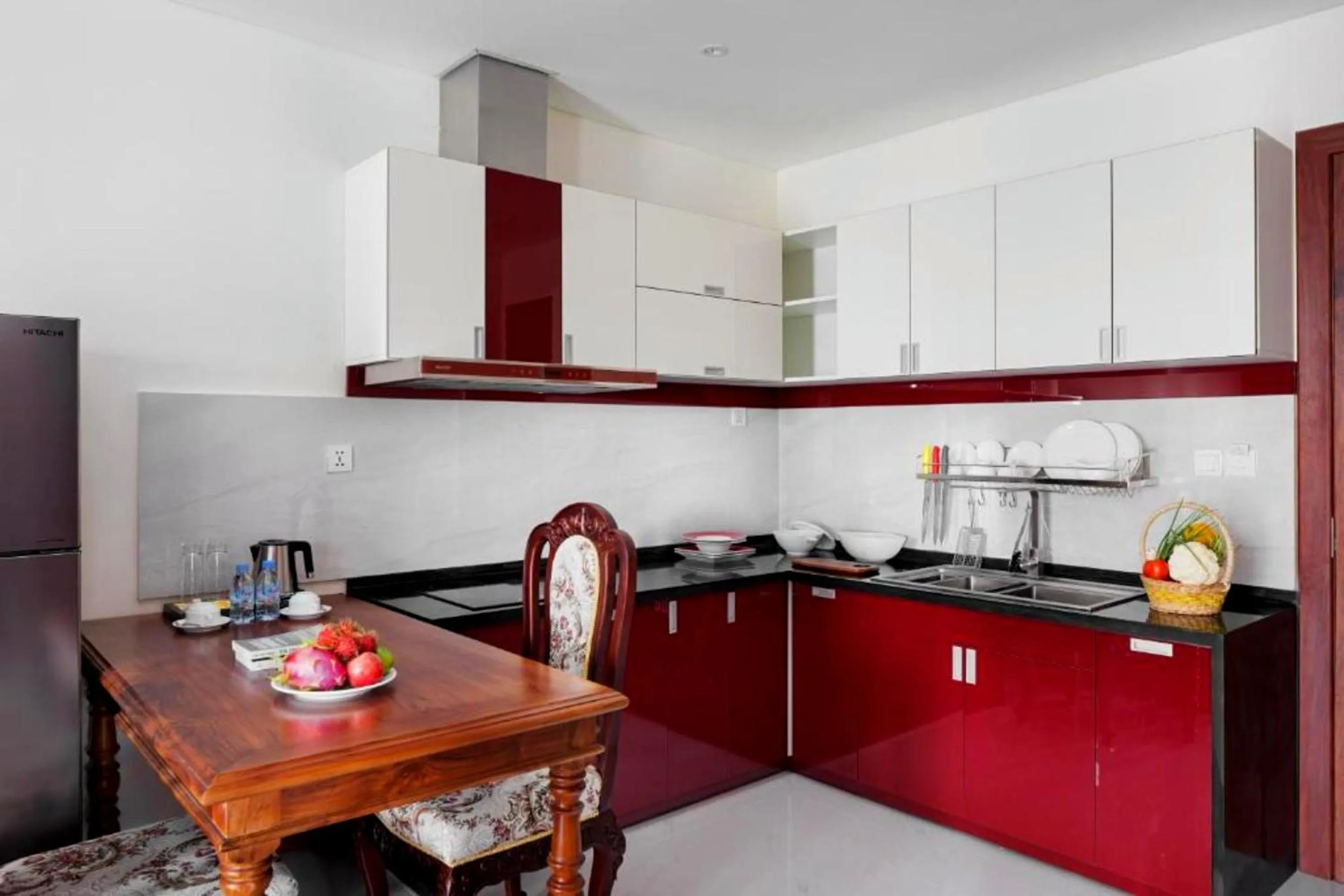 kitchen in LCS Hotel & Apartment