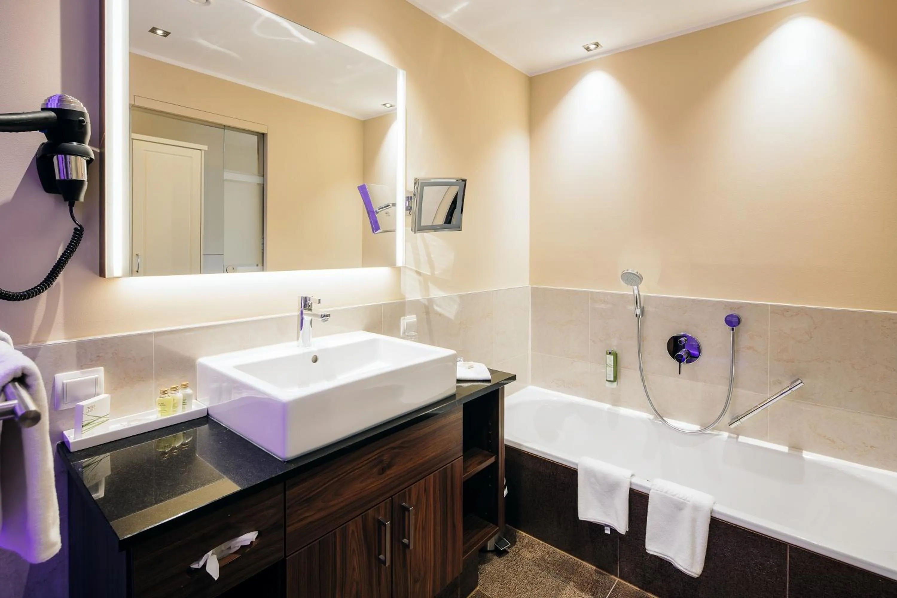 Bathroom in Wellnesshotel Cervosa