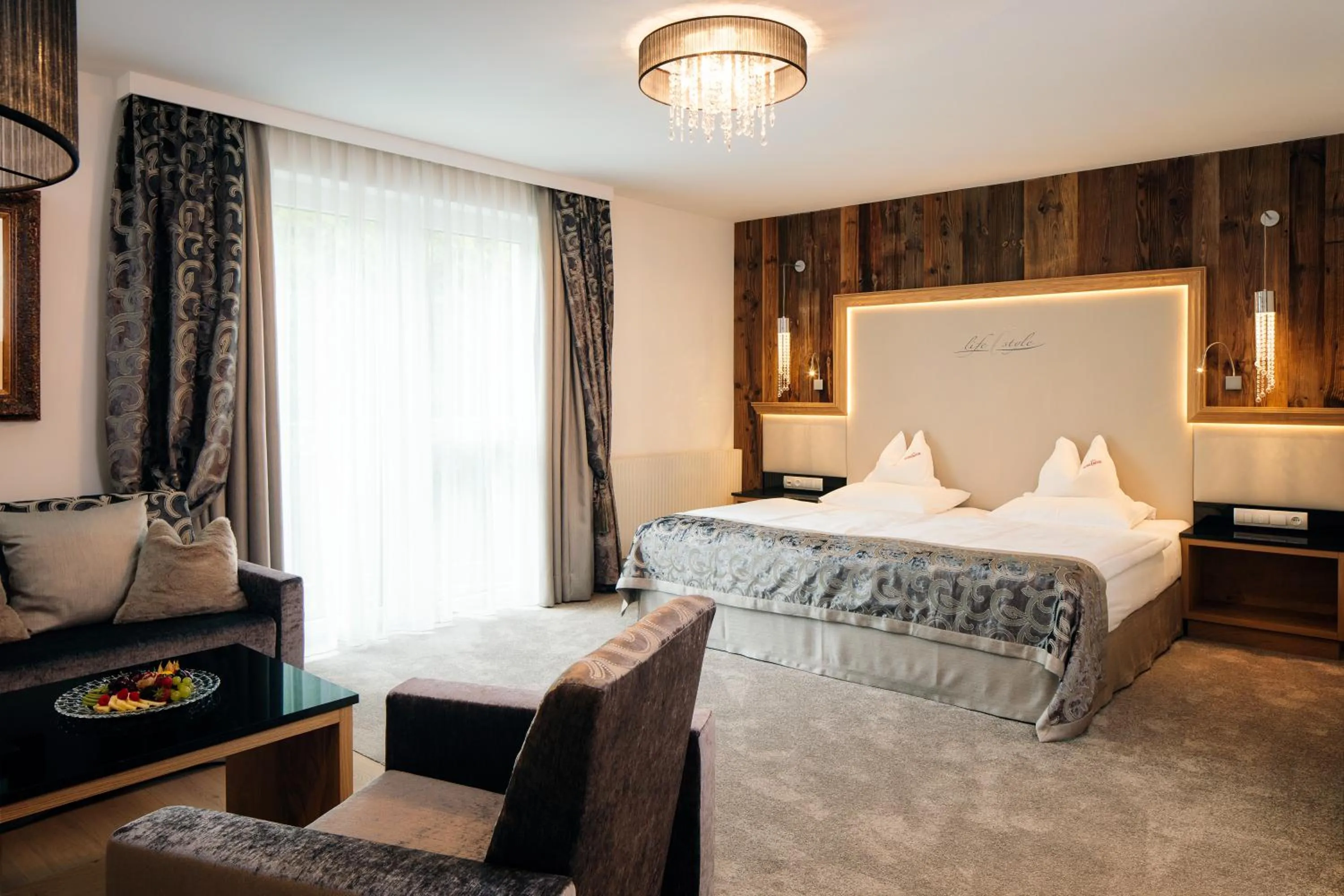 Bed in Wellnesshotel Cervosa