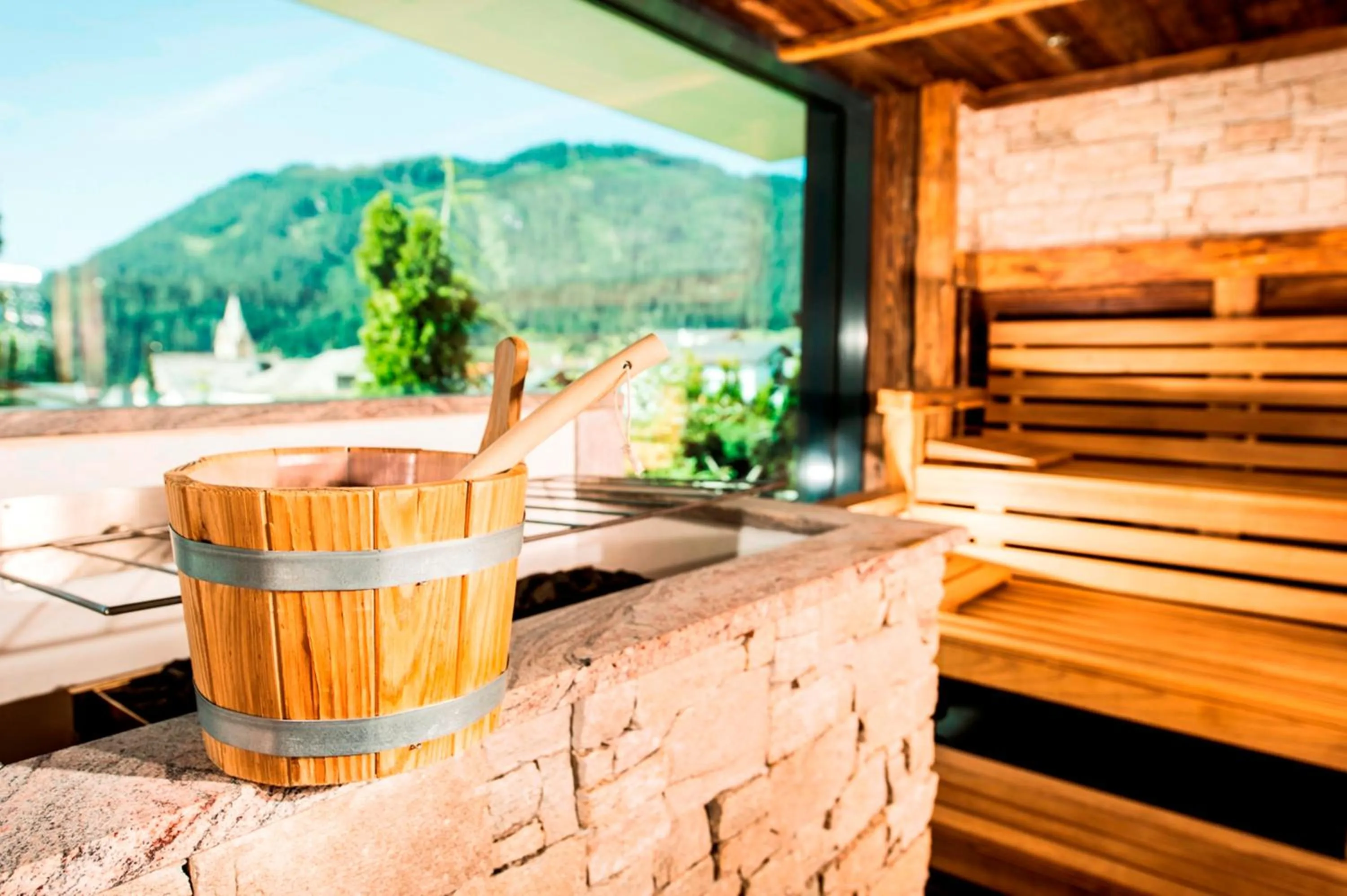 Spa and wellness centre/facilities in Wellnesshotel Cervosa