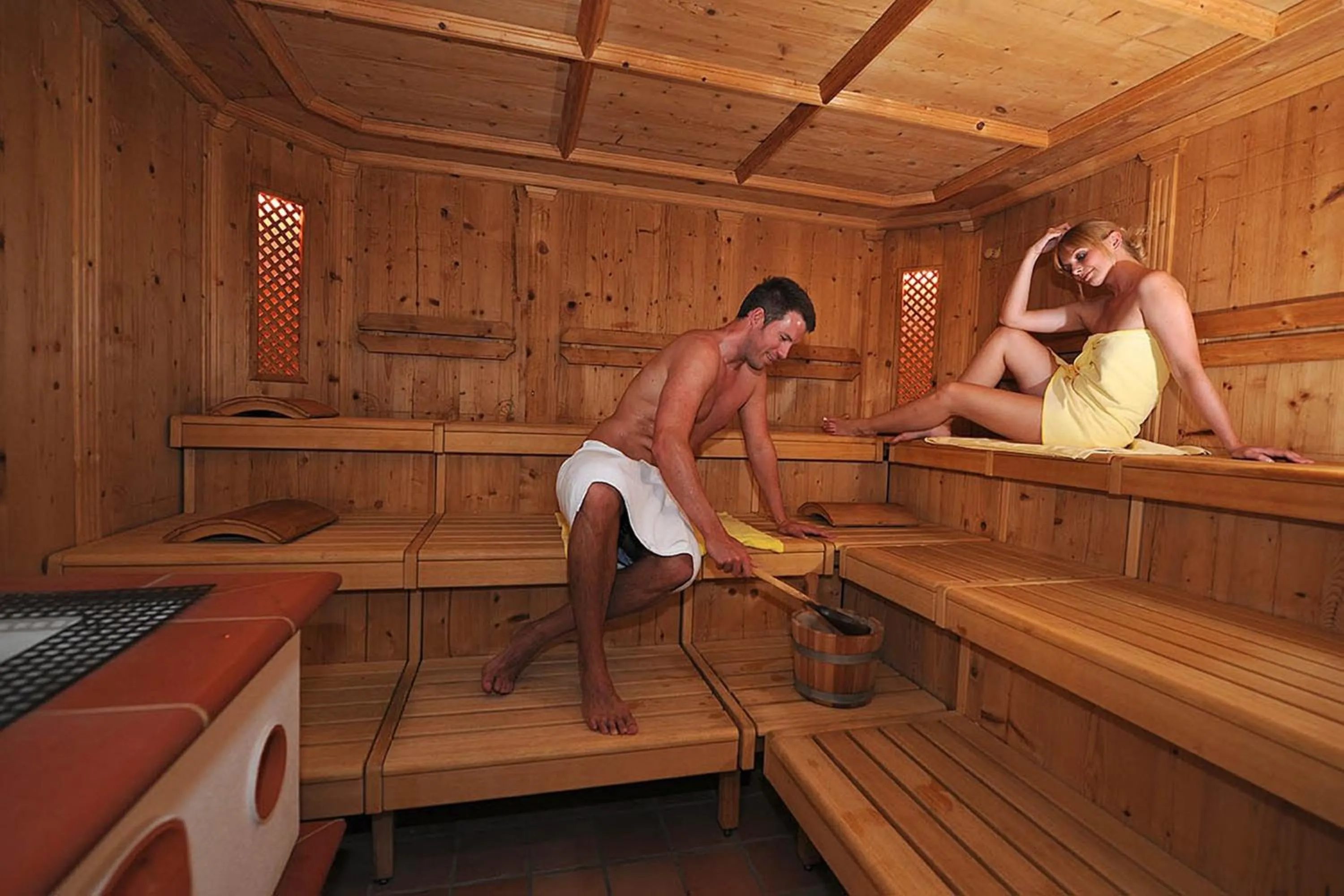 Spa and wellness centre/facilities in Wellnesshotel Cervosa