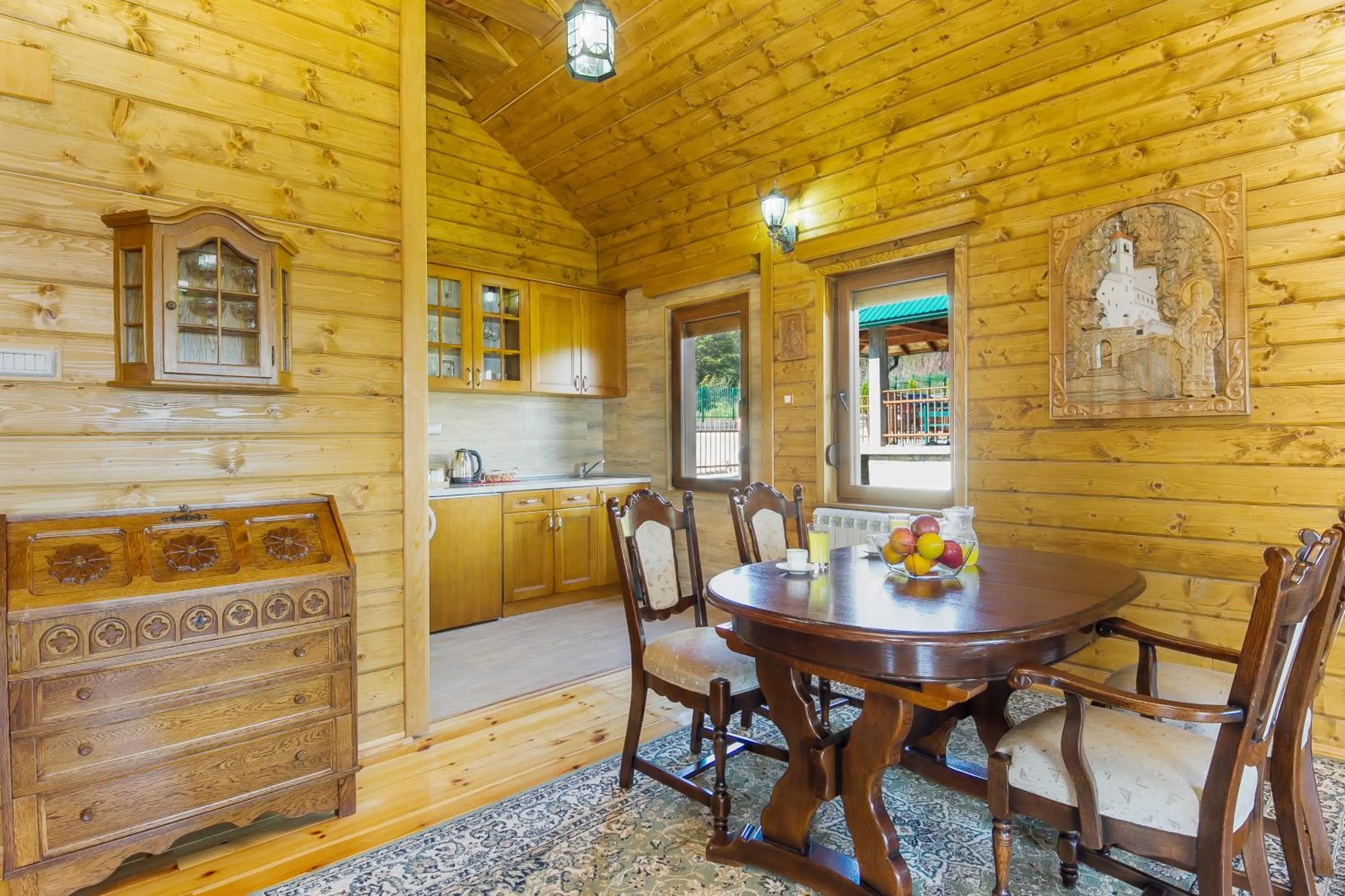 Kitchen or kitchenette in Hotel & Resort Gacka