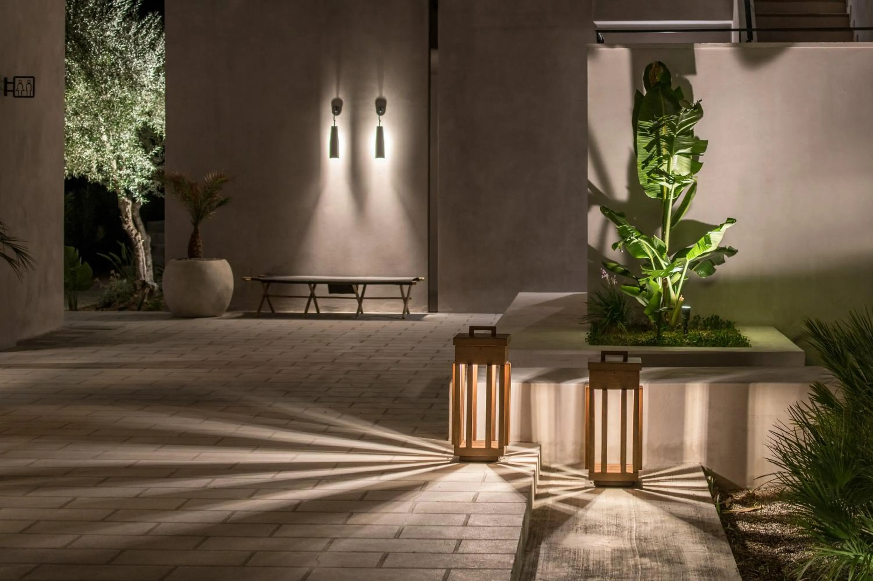 Night in Lindos Aqua Terra