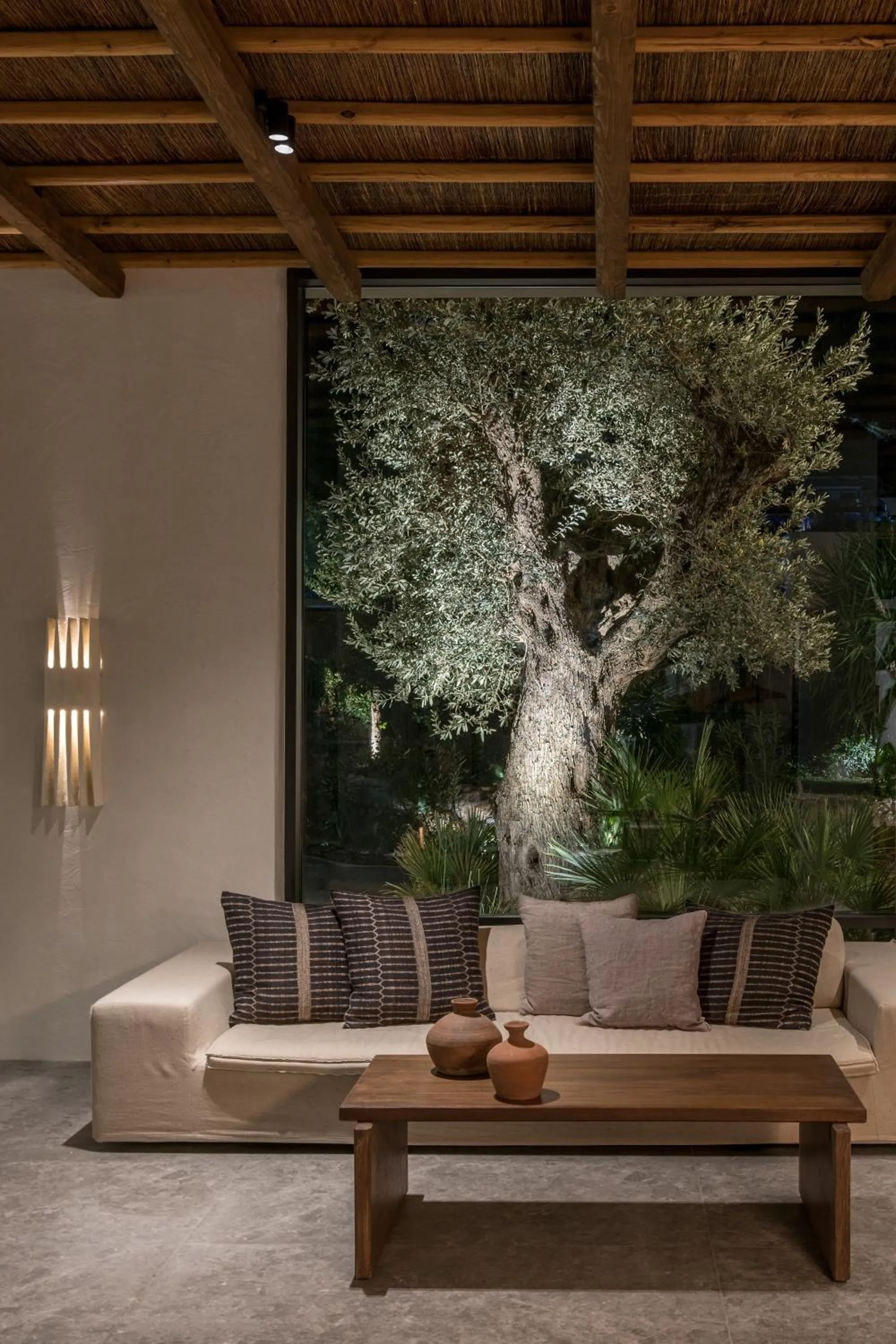 Night in Lindos Aqua Terra