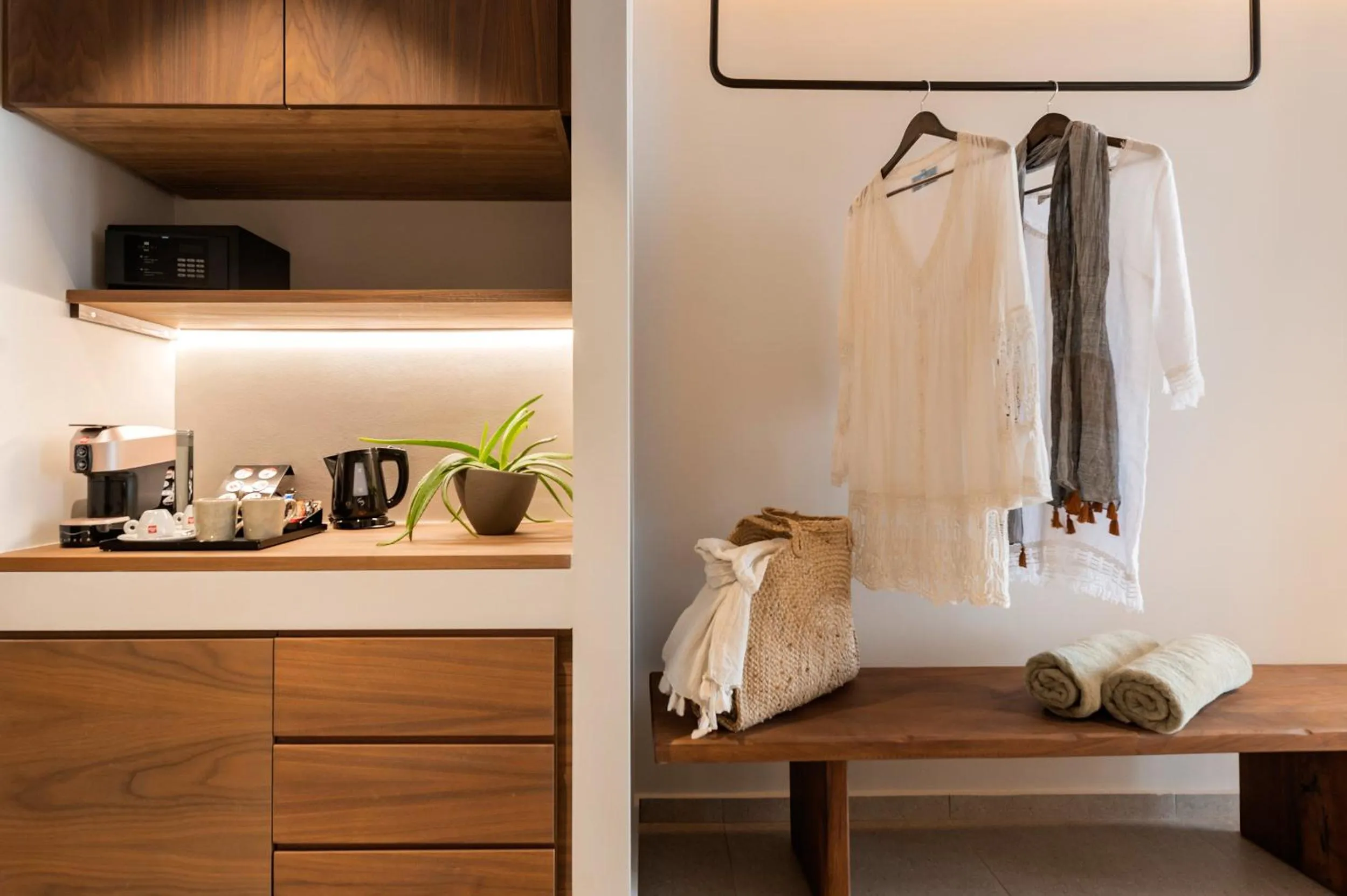 Coffee/tea facilities in Lindos Aqua Terra