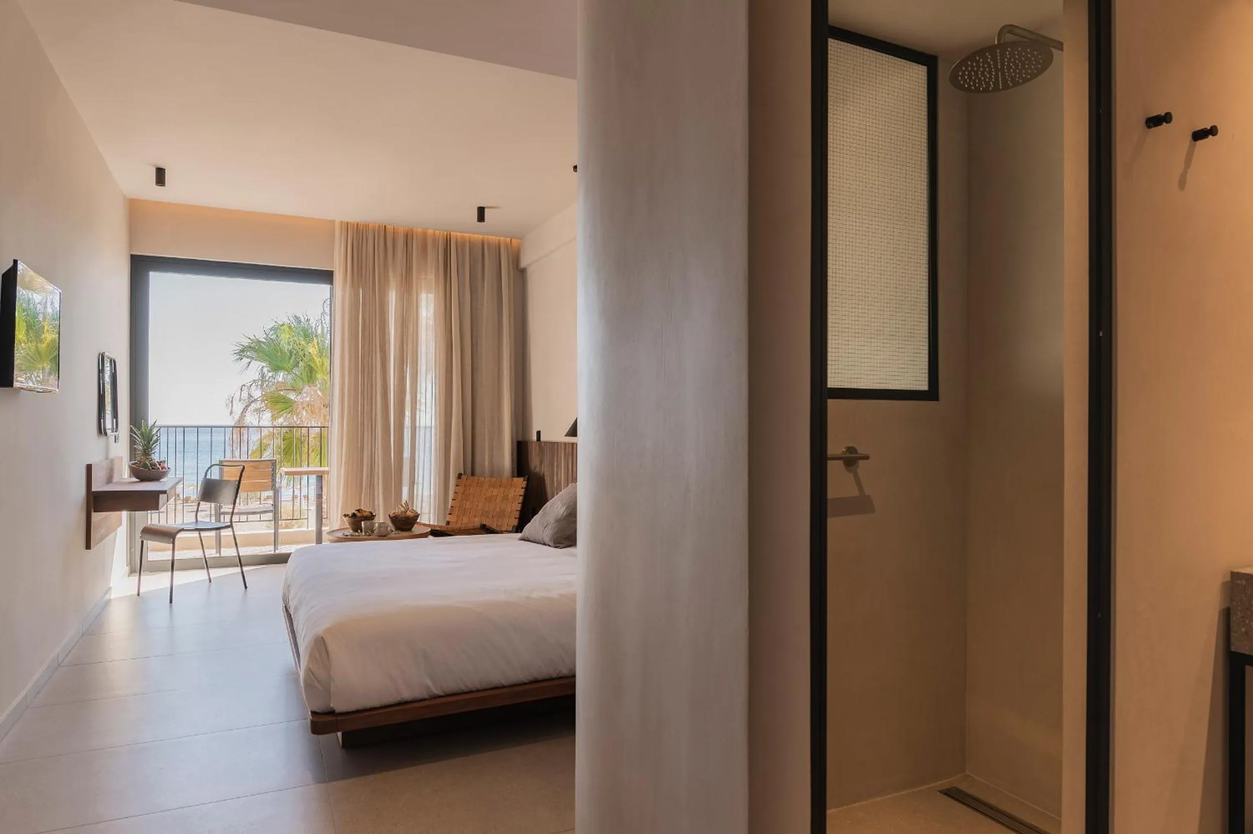 Bed in Lindos Aqua Terra