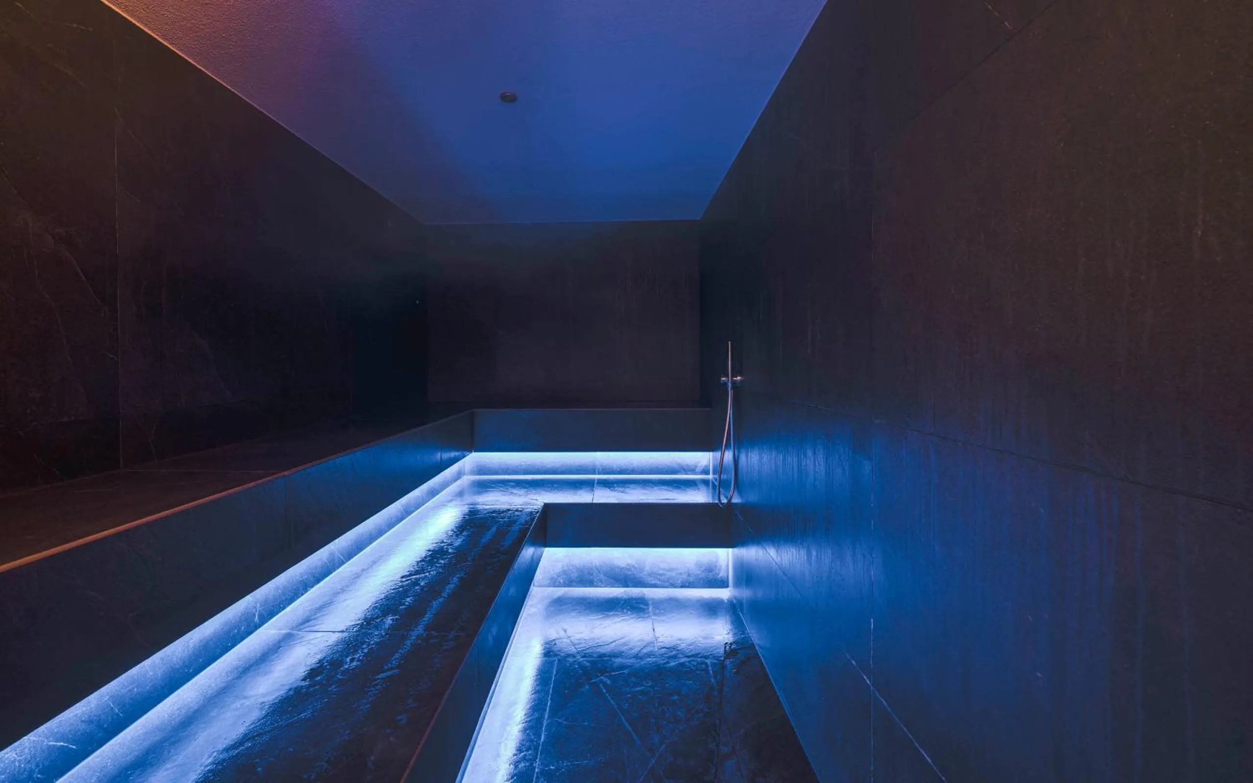 Steam room in Hotel Plan de Gralba - das Berghotel