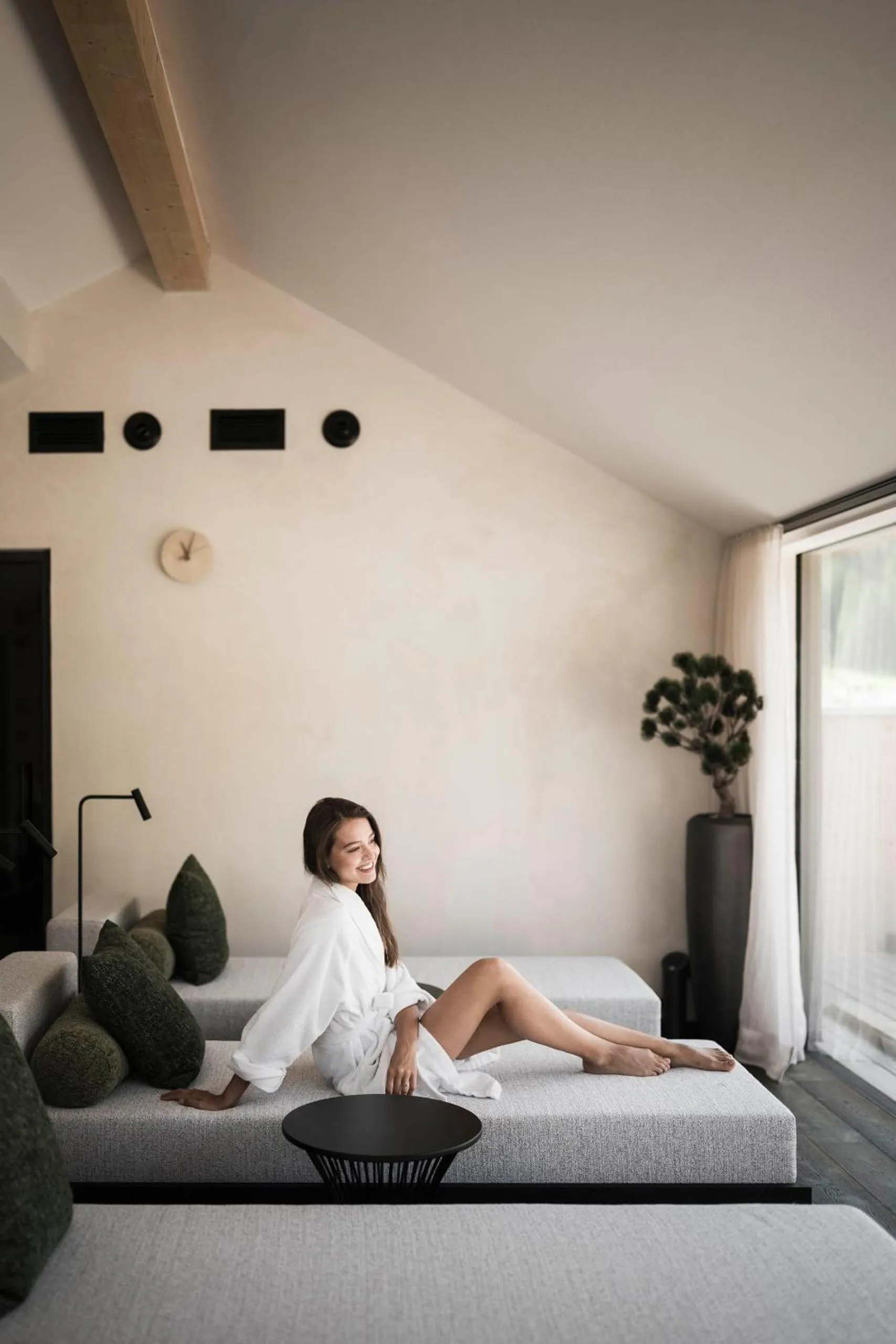 Bed in Hotel Plan de Gralba - das Berghotel