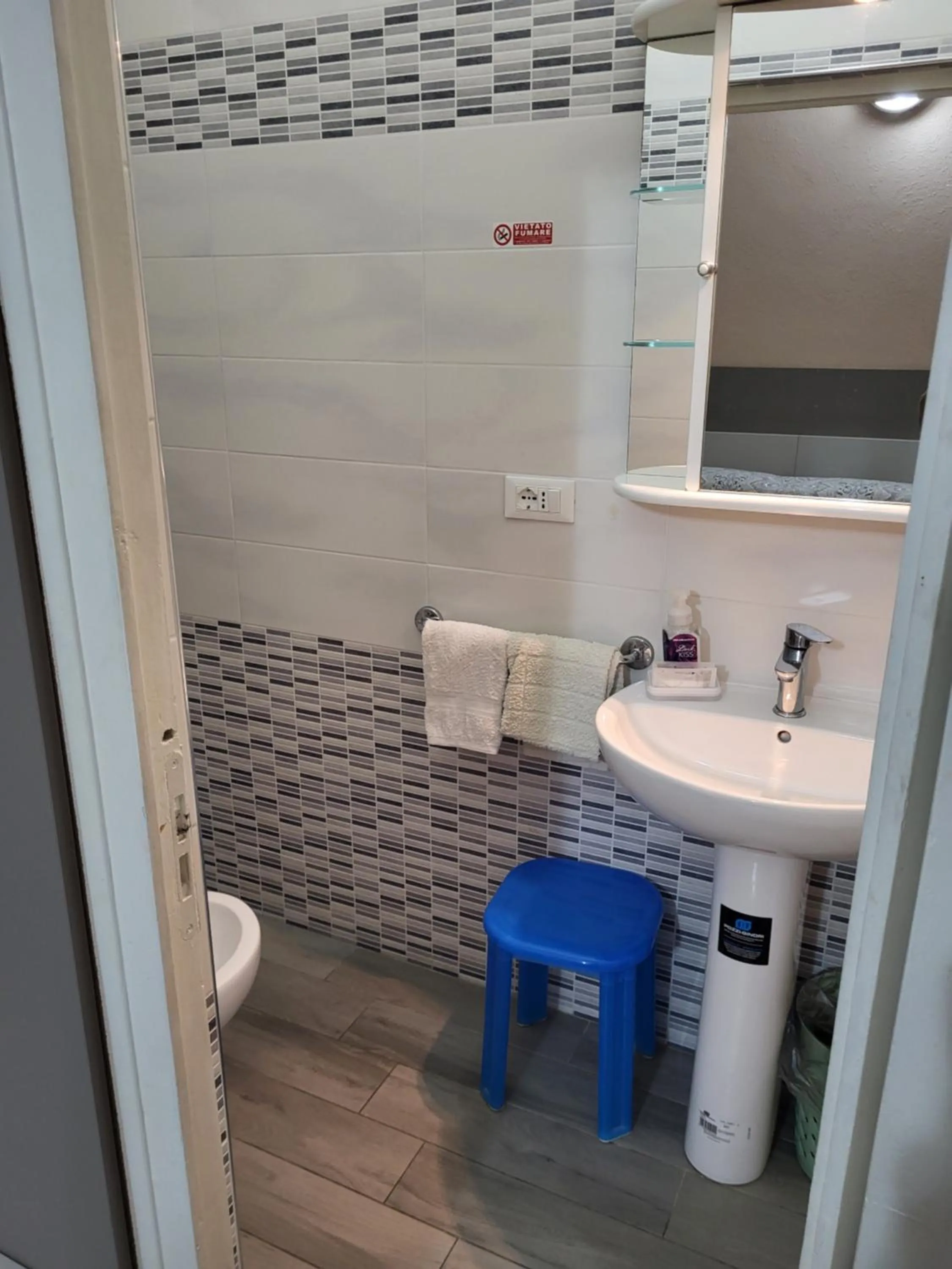 Bathroom in Hotel Barone