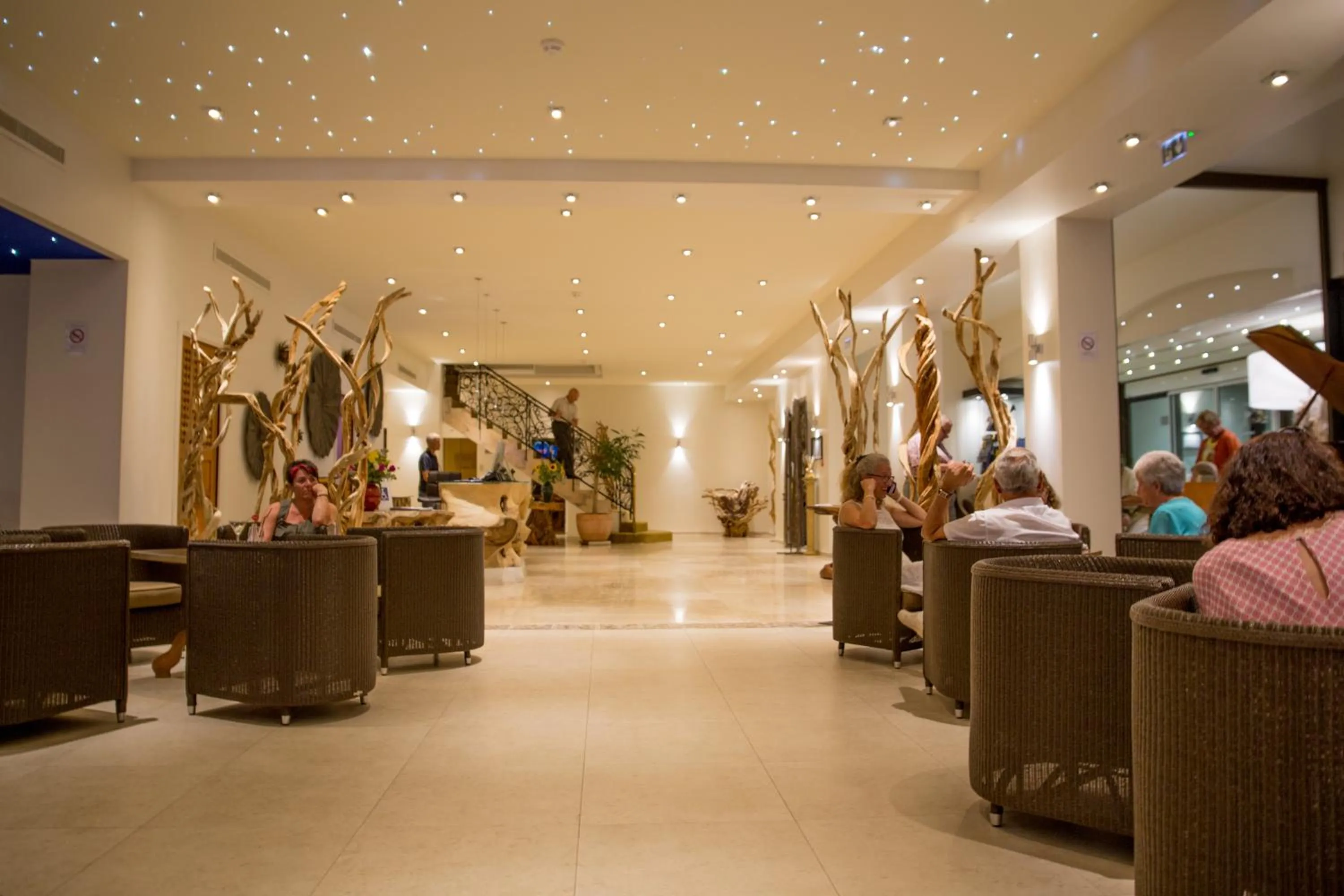 Lobby or reception in Hôtel Campo Dell'oro