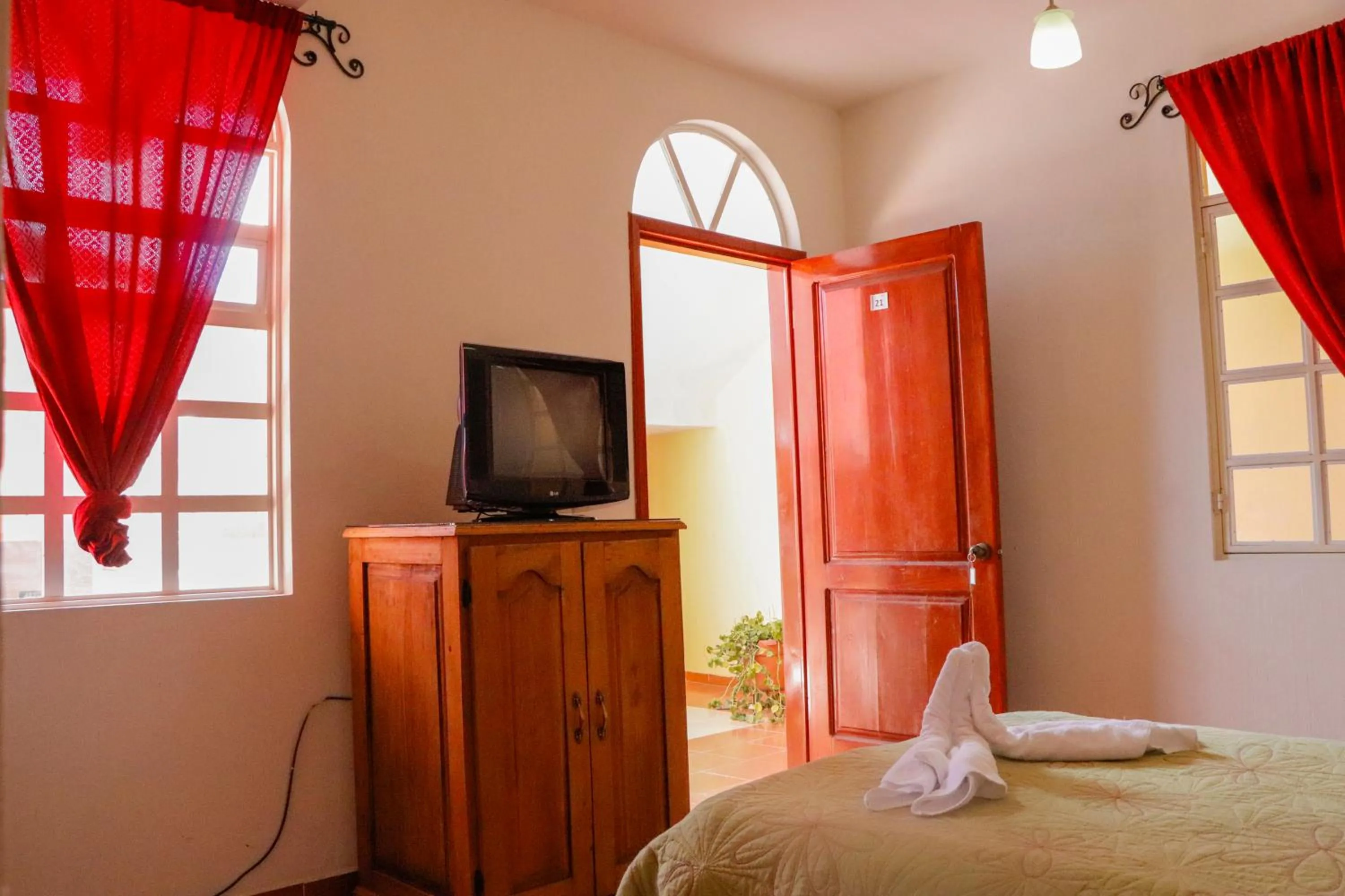 Bedroom, Bed in MESÓN DE LOS ÁNGELES