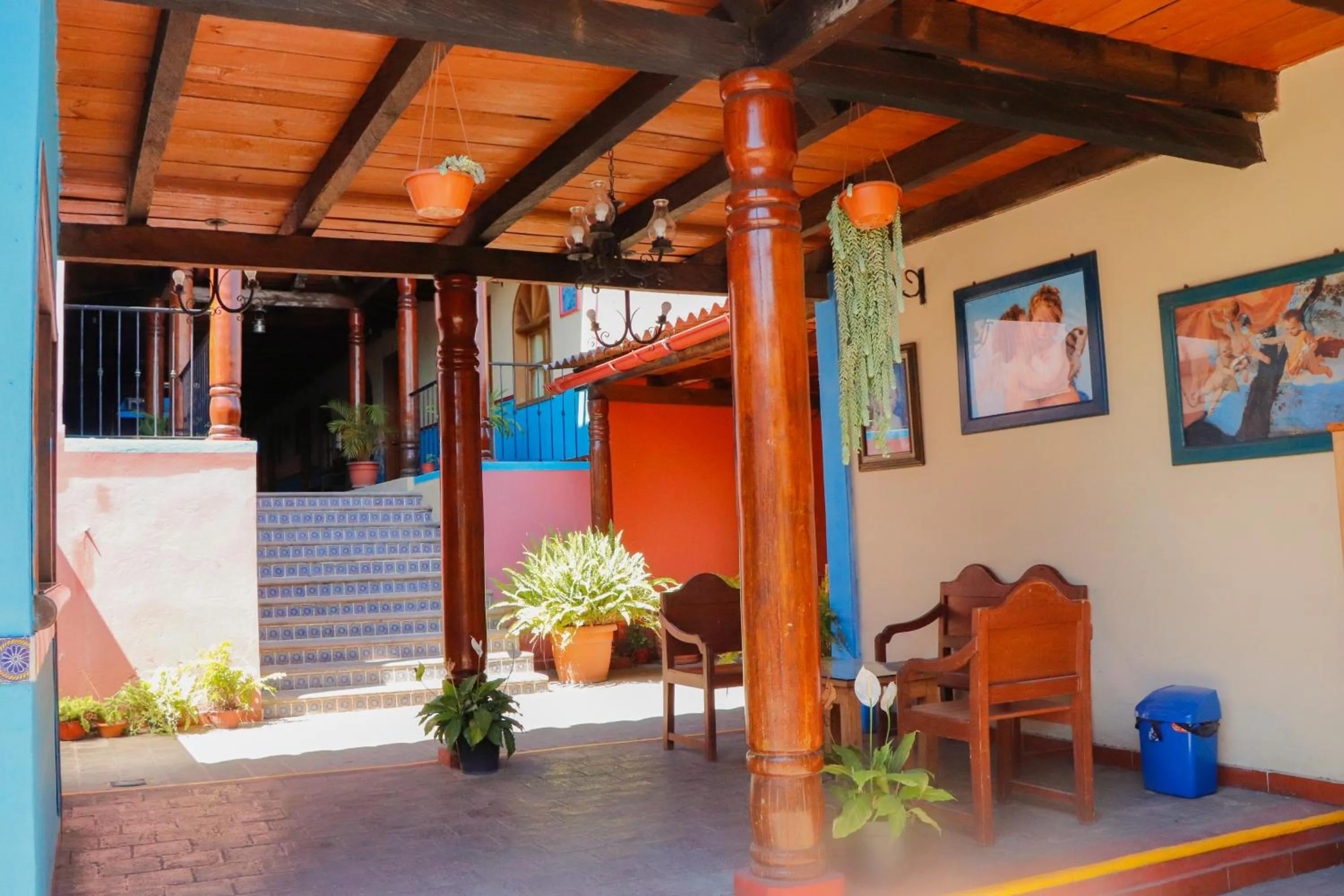 Patio in MESÓN DE LOS ÁNGELES