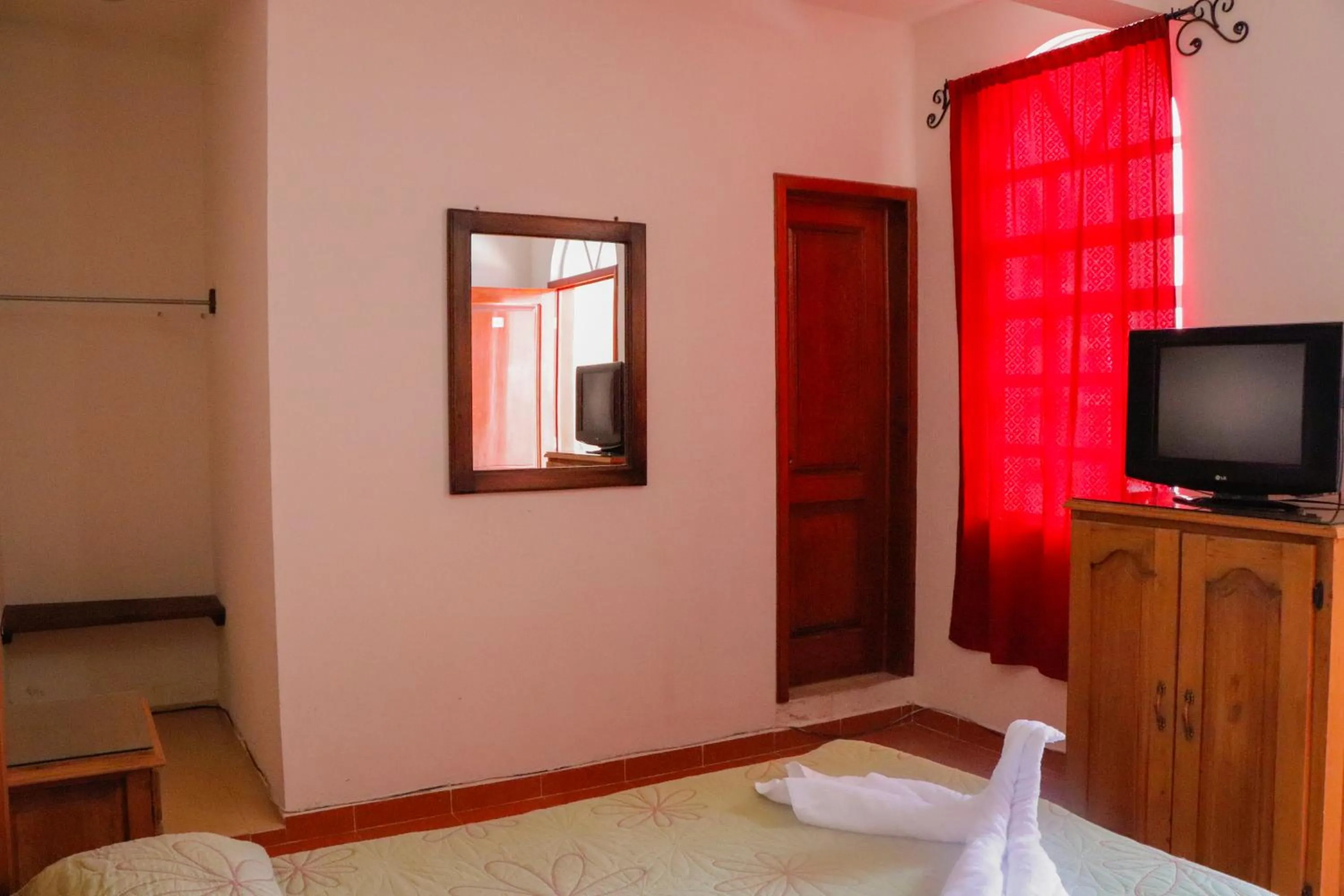 Bedroom, Bed in MESÓN DE LOS ÁNGELES