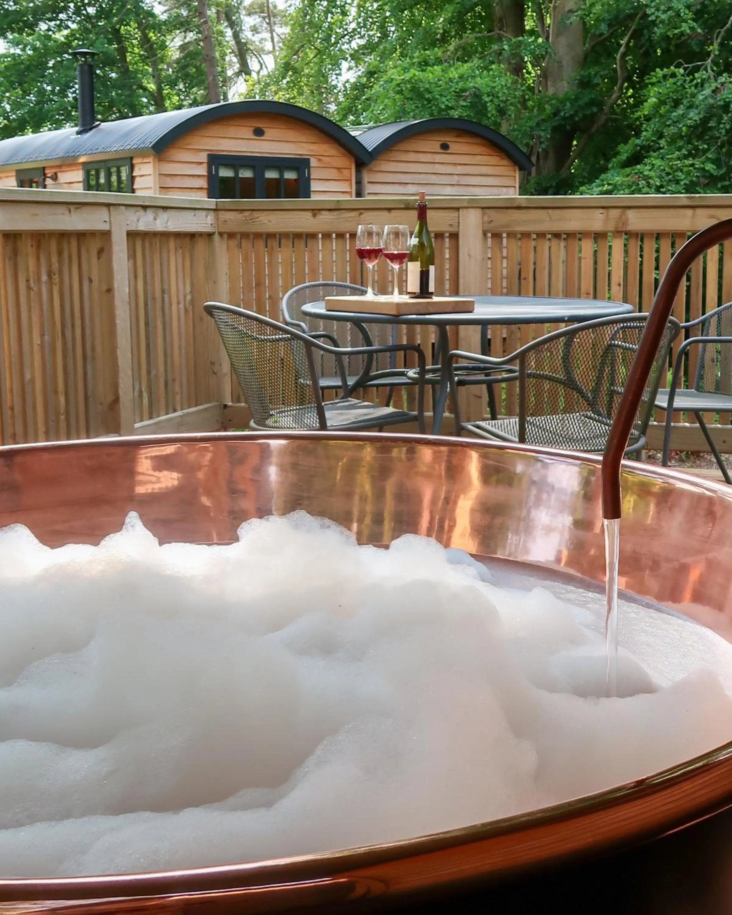 Open Air Bath in Rufflets St Andrews
