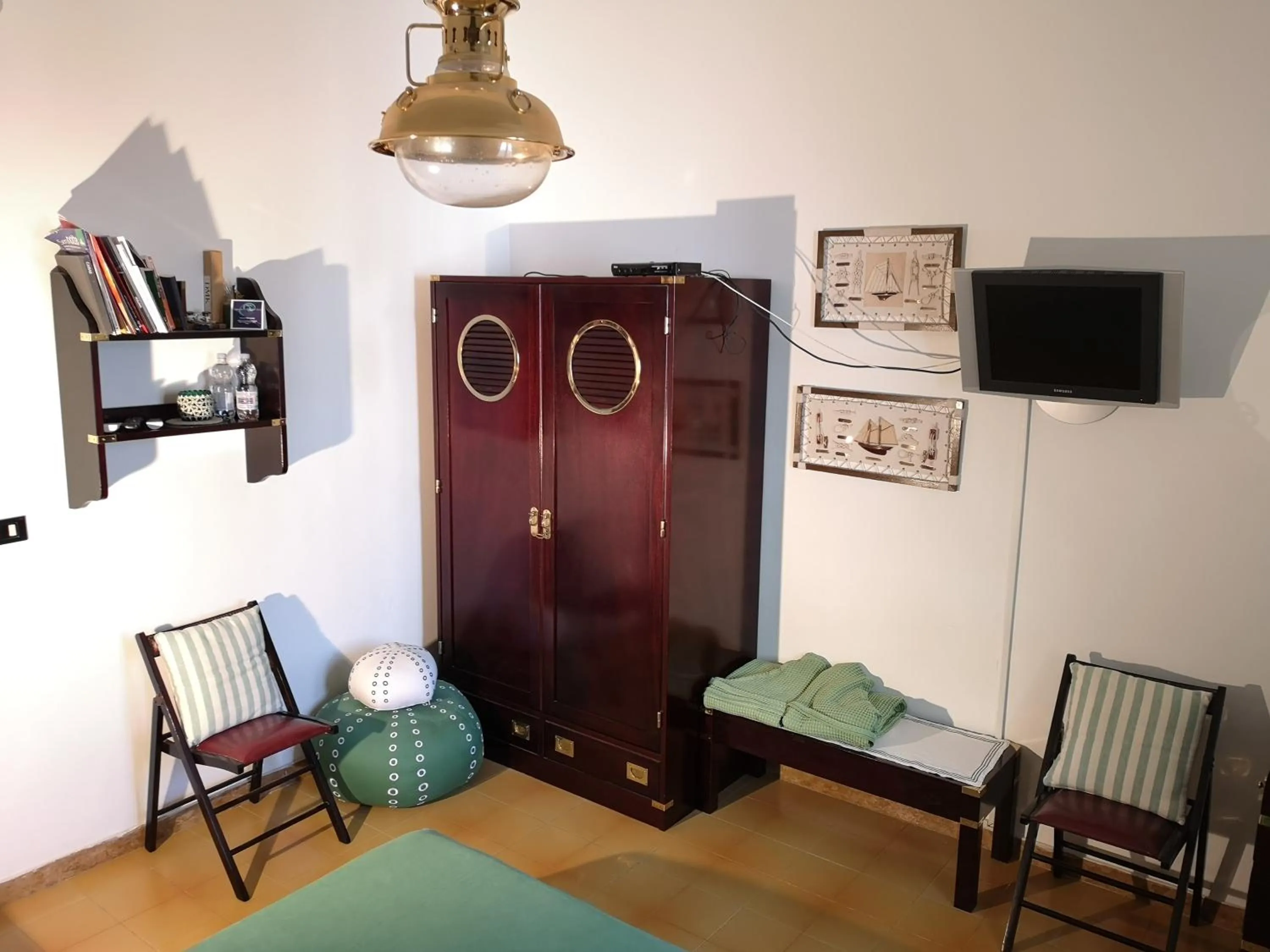 Decorative detail in B&B Villa Ines