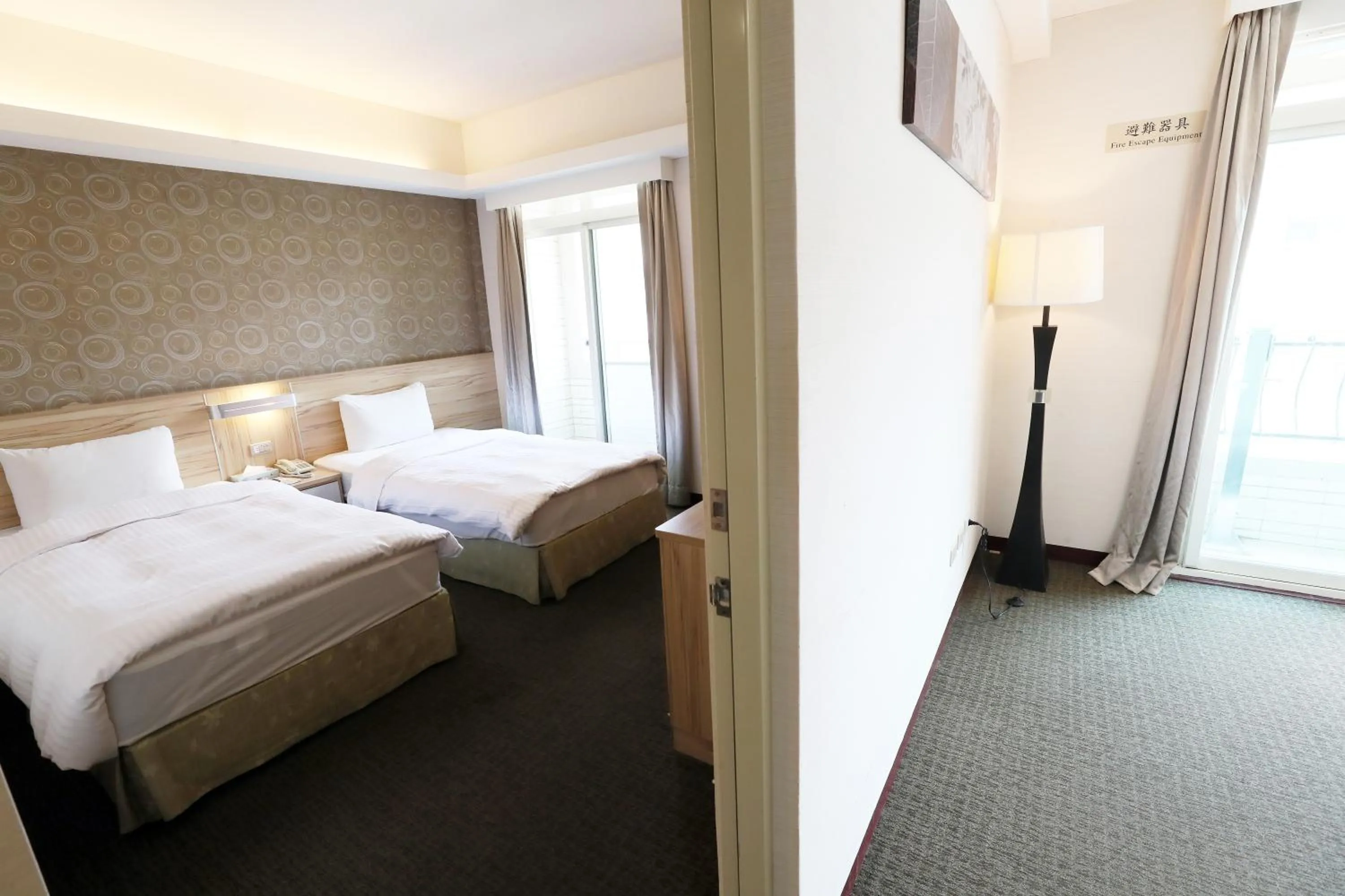 Photo of the whole room, Bed in Hoya Resort Hotel Chiayi