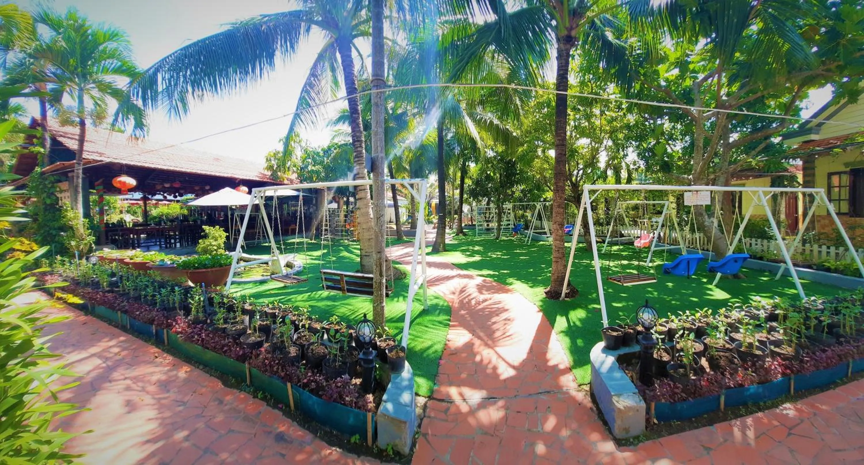 Natural landscape in Thanh Dat Resort