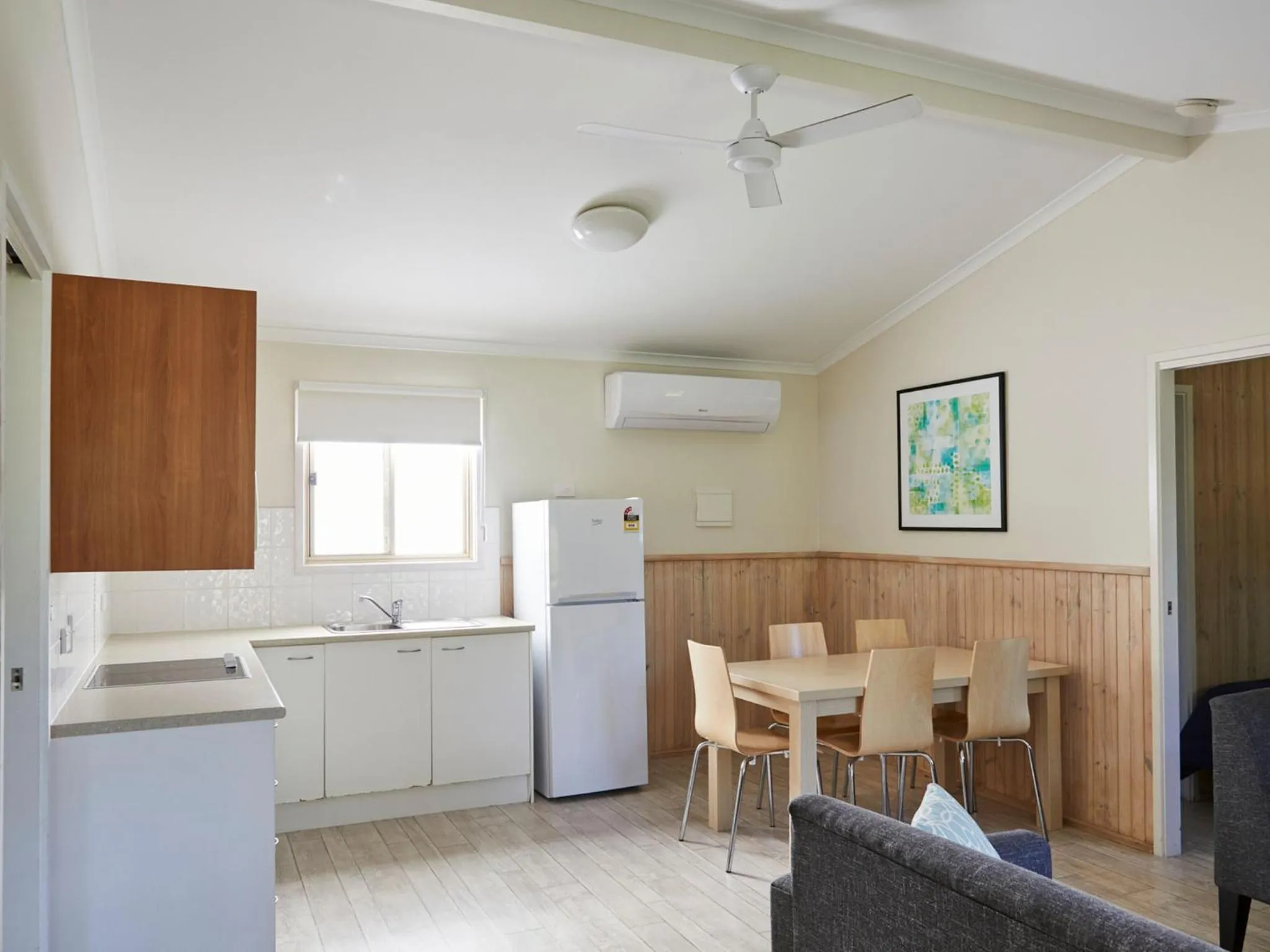 Kitchen or kitchenette in Hat Head Holiday Park