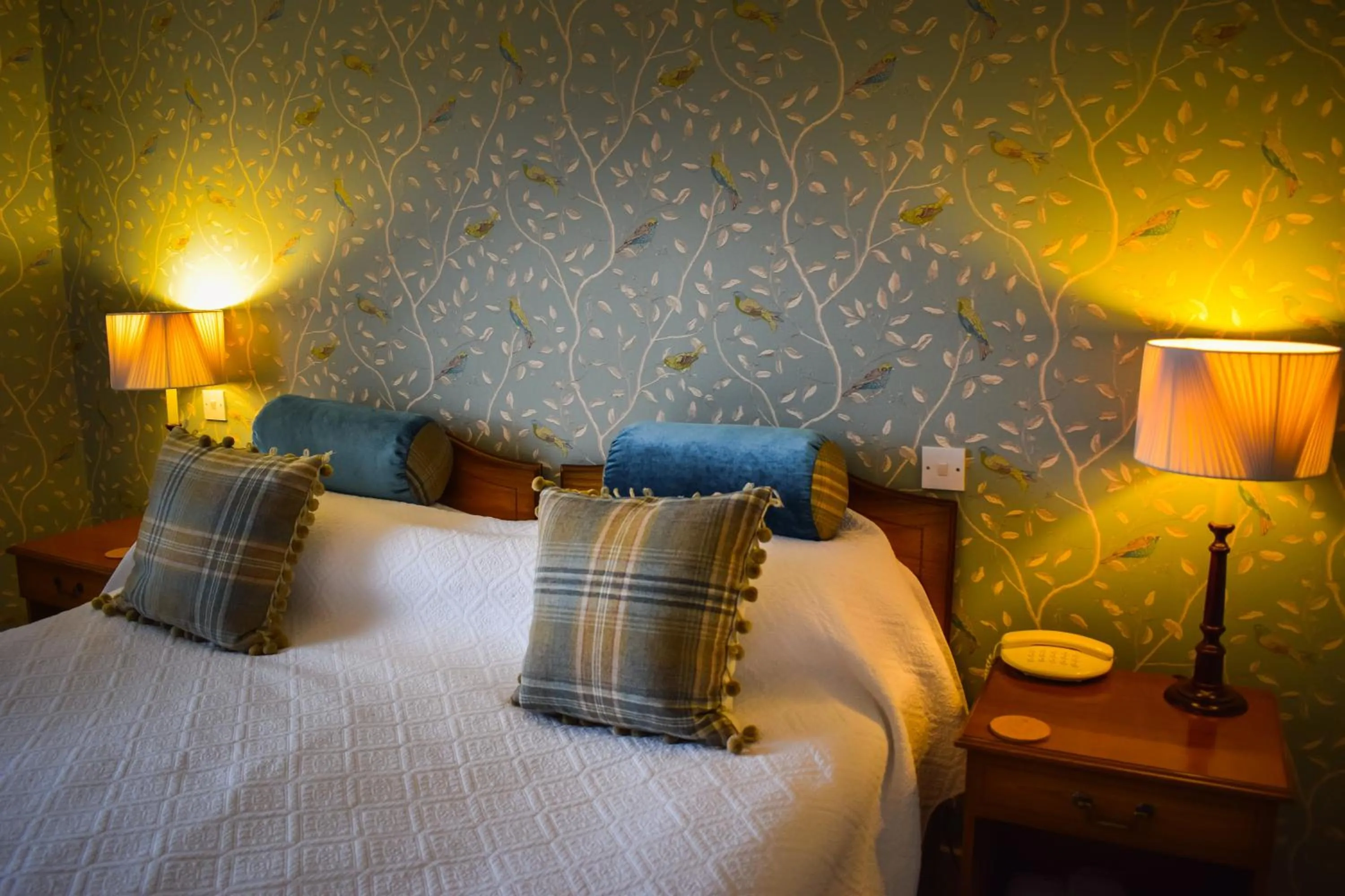 Bed in The Creggans Inn