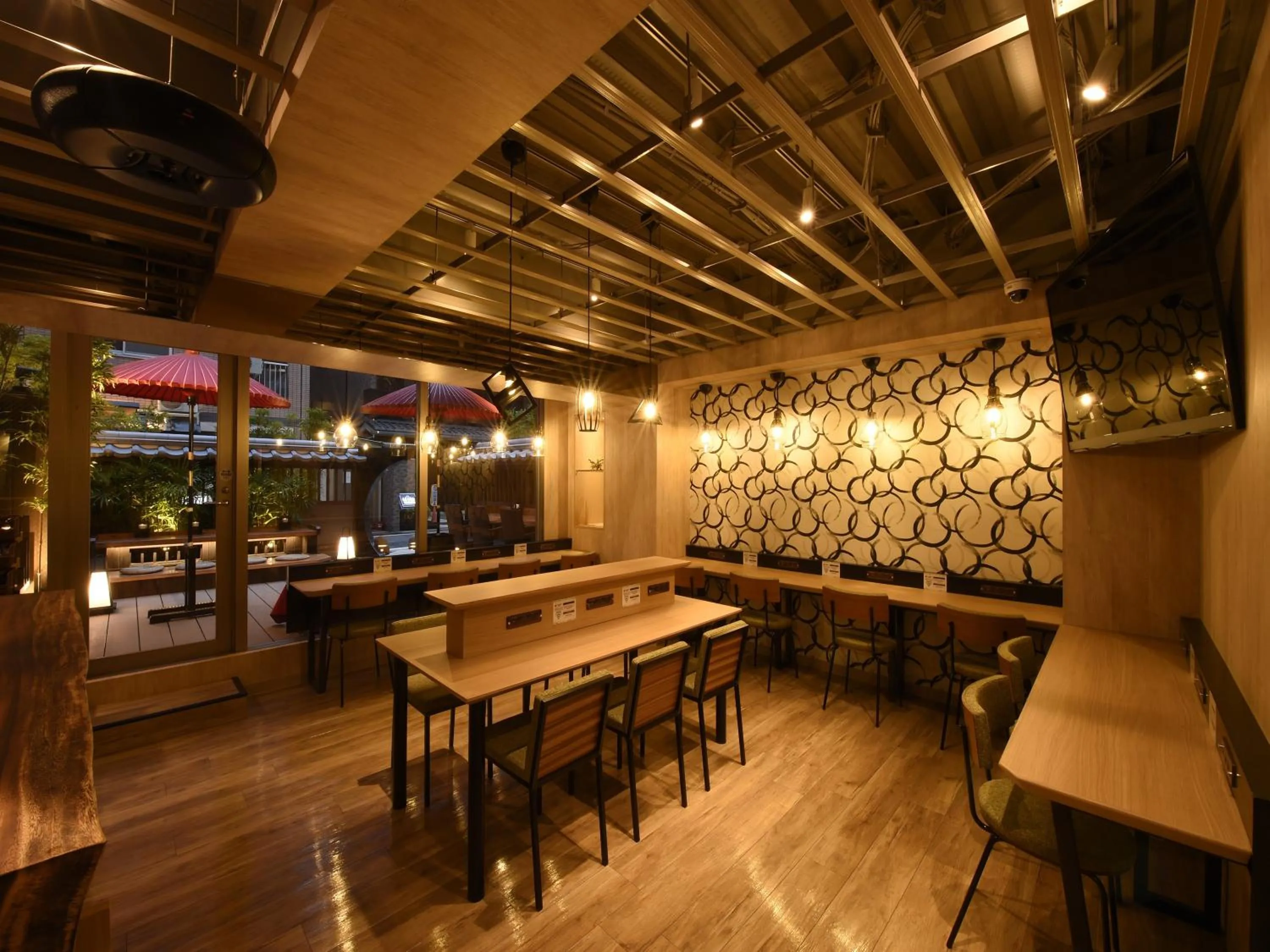 Lounge or bar in Capsule Hotel Anshin Oyado Premium Resort Kyoto Shijo Karasuma