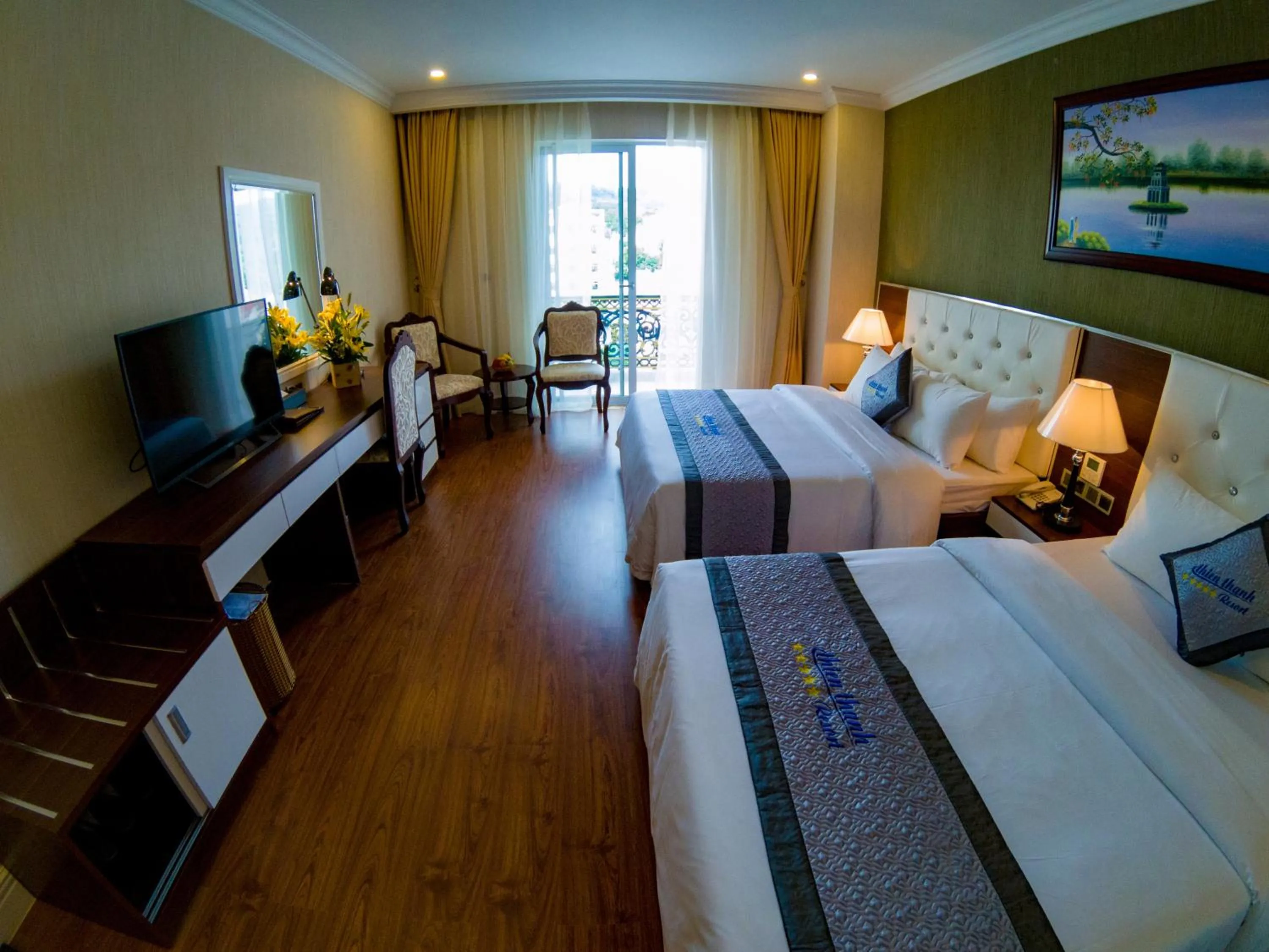 Photo of the whole room, Bed in Thien Thanh Resort