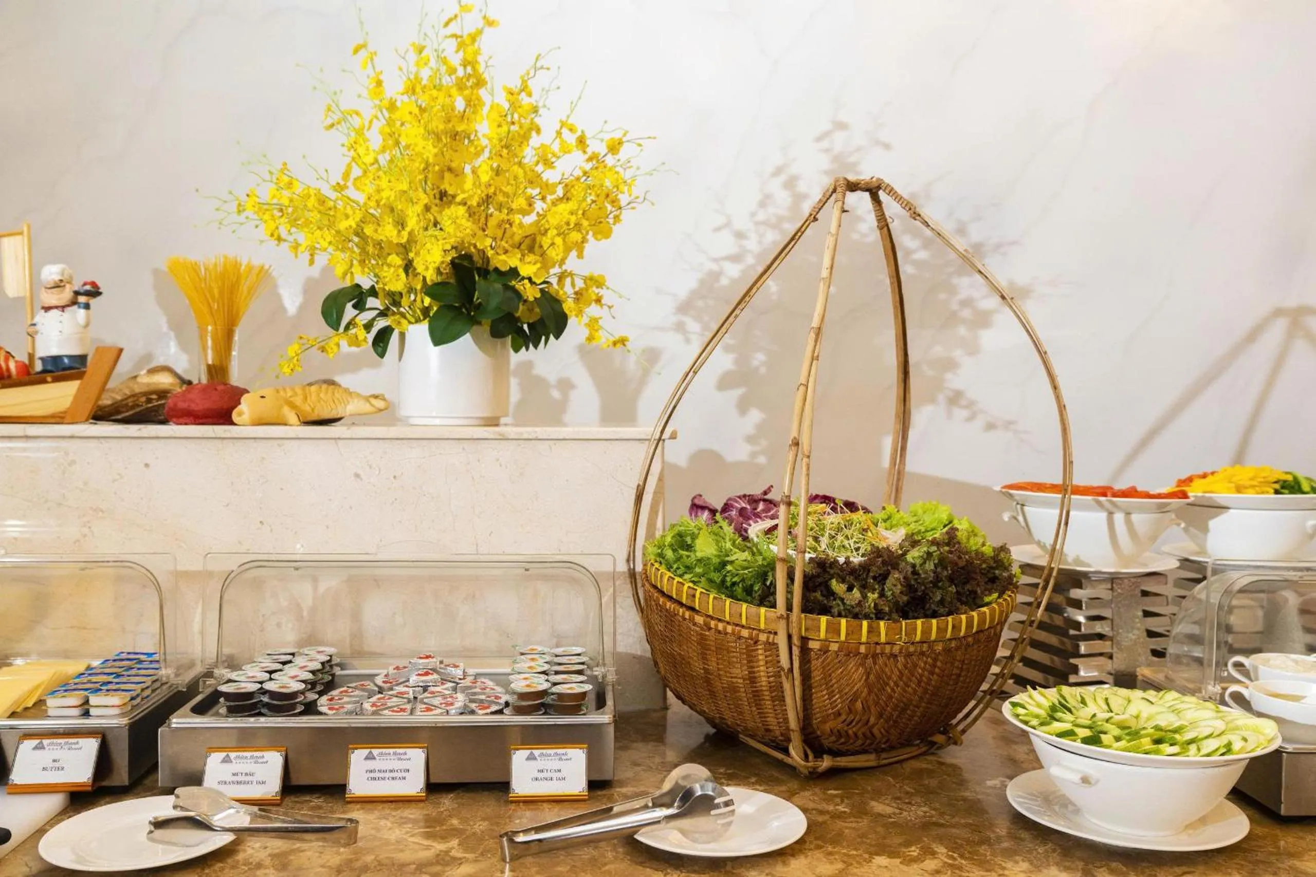 Breakfast in Thien Thanh Resort