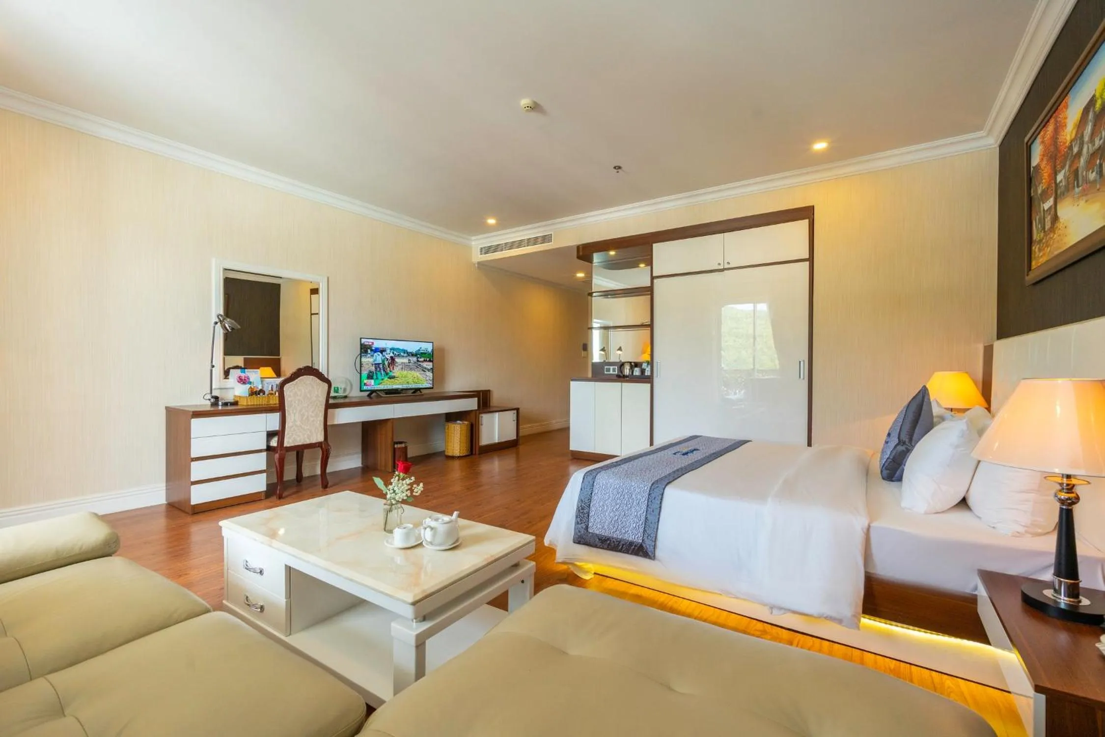 Bedroom in Thien Thanh Resort