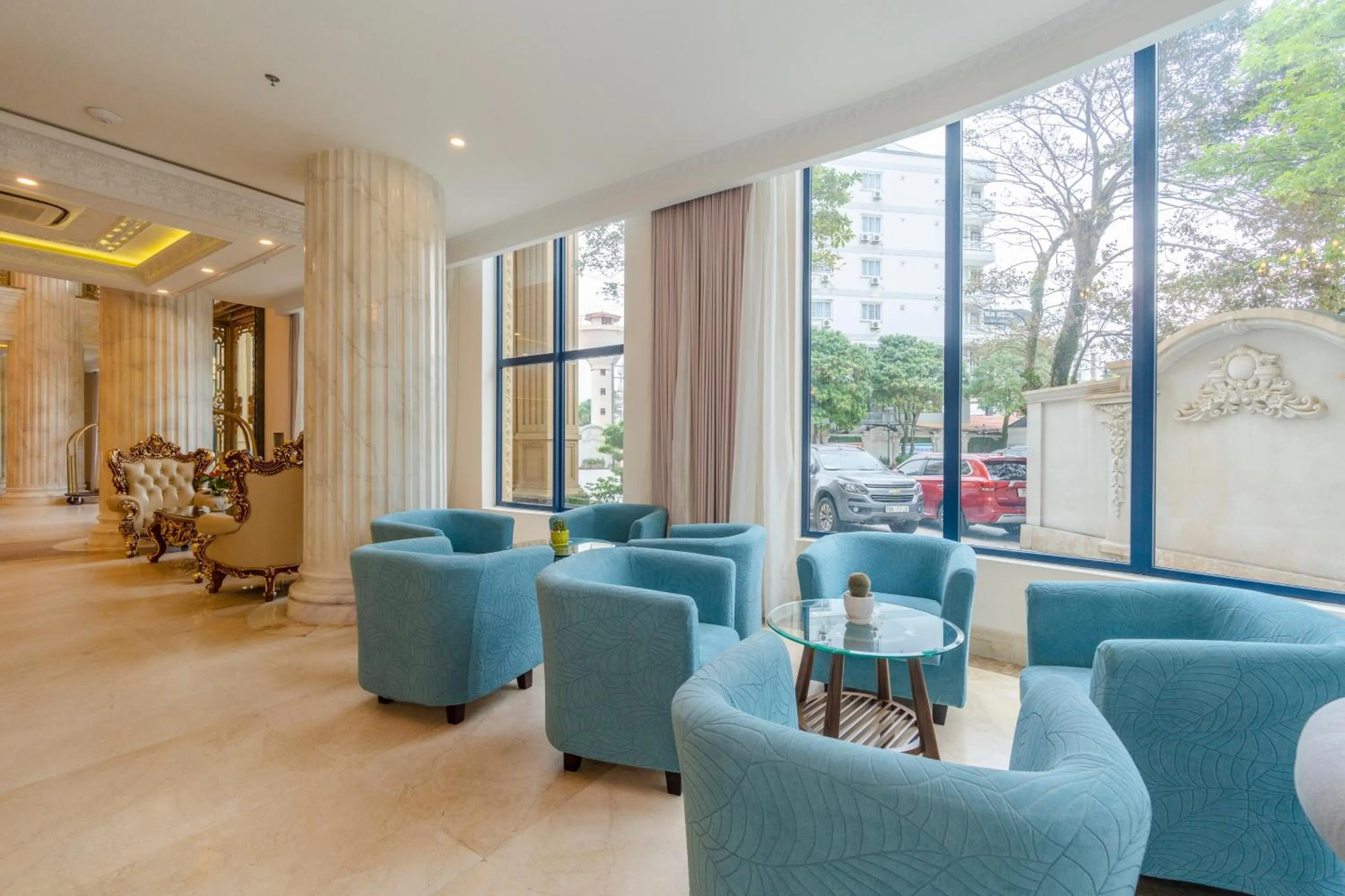 Lobby or reception in Thien Thanh Resort