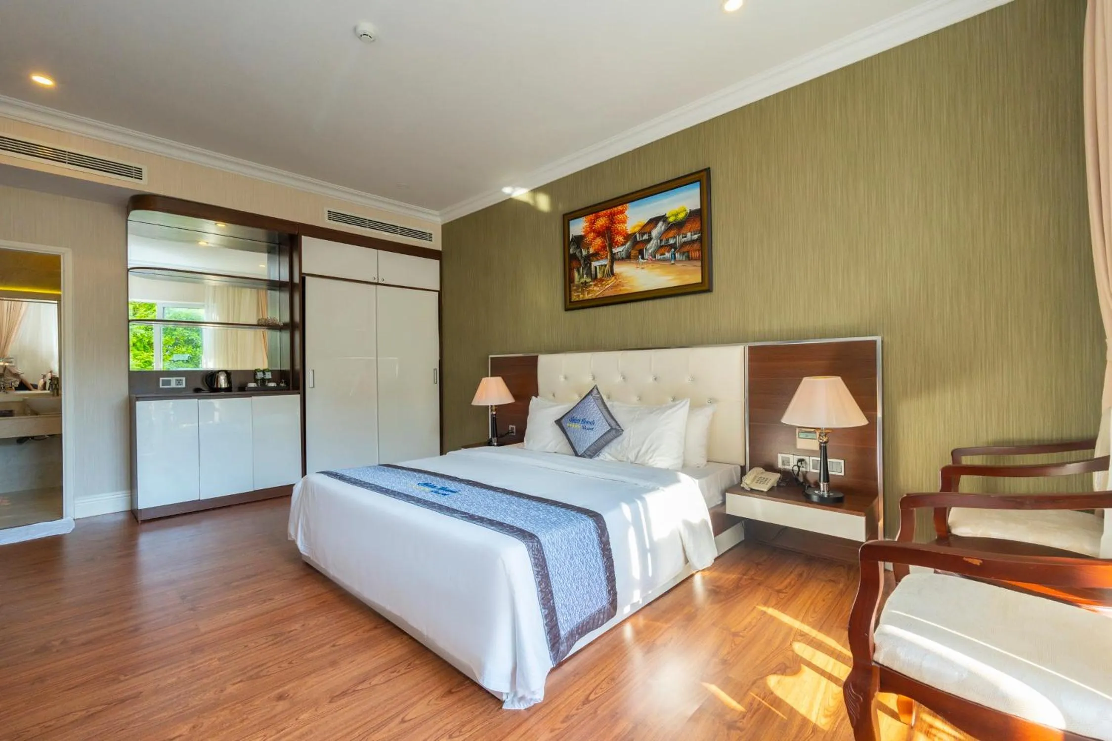 Bedroom, Bed in Thien Thanh Resort