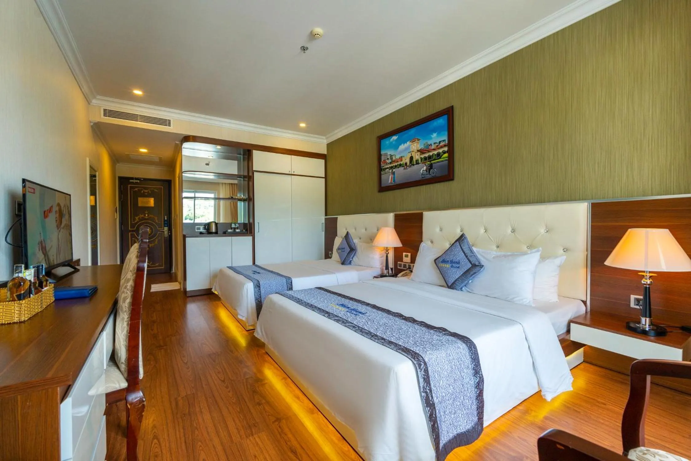 Bedroom, Bed in Thien Thanh Resort