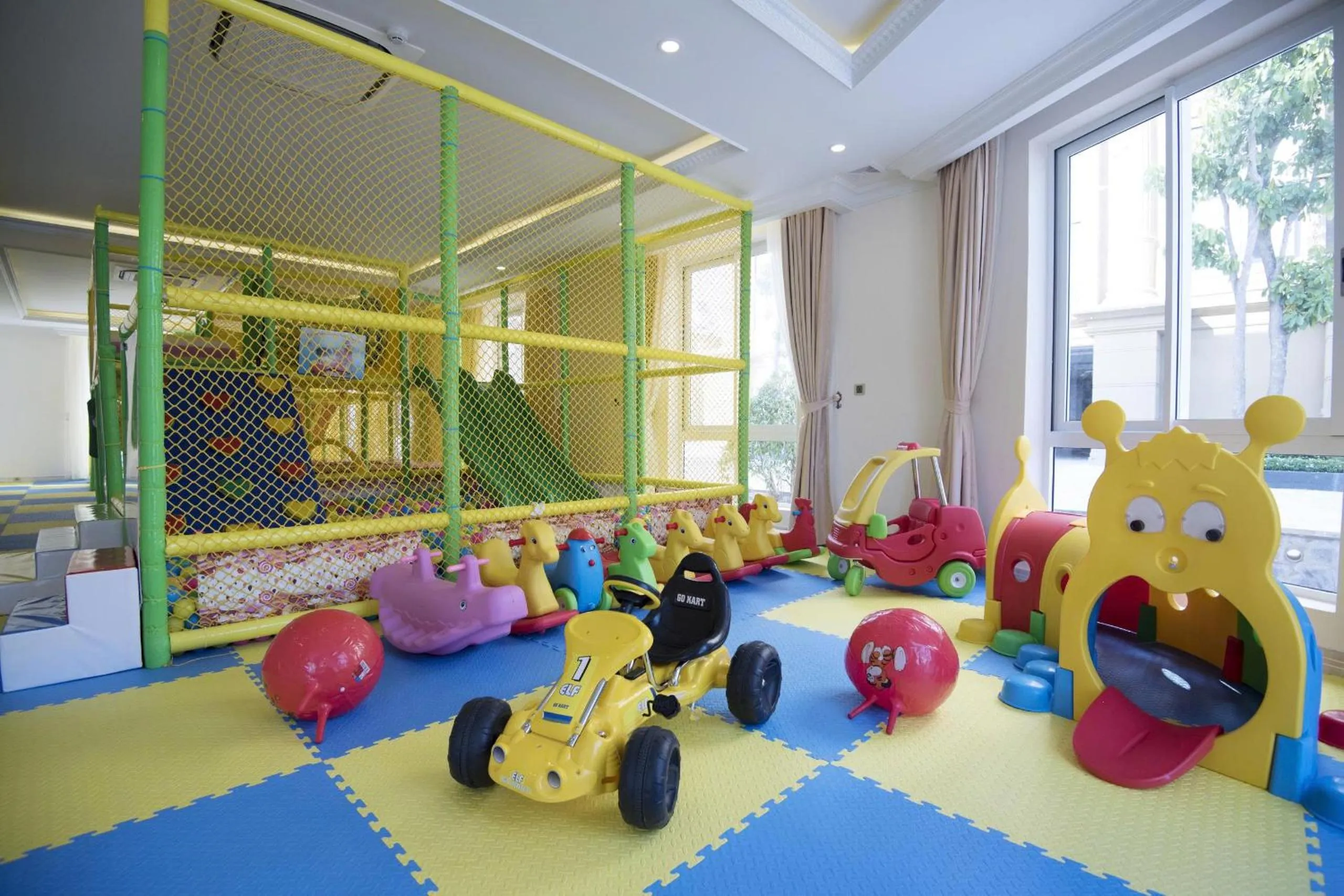 Children play ground in Thien Thanh Resort