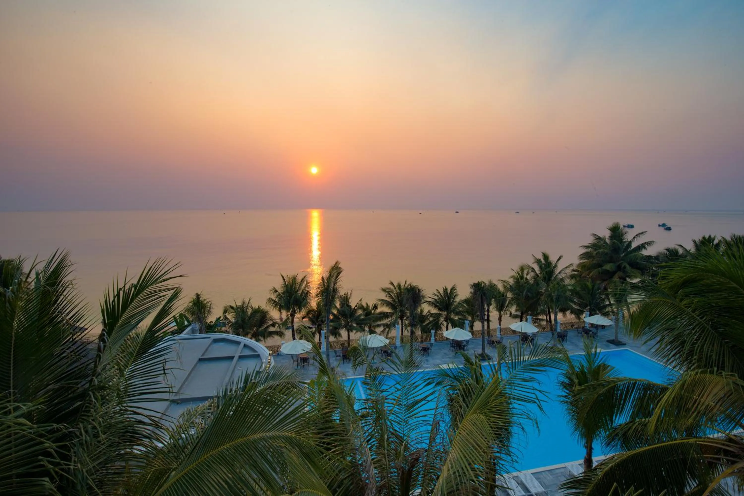 Balcony/Terrace in Thien Thanh Resort