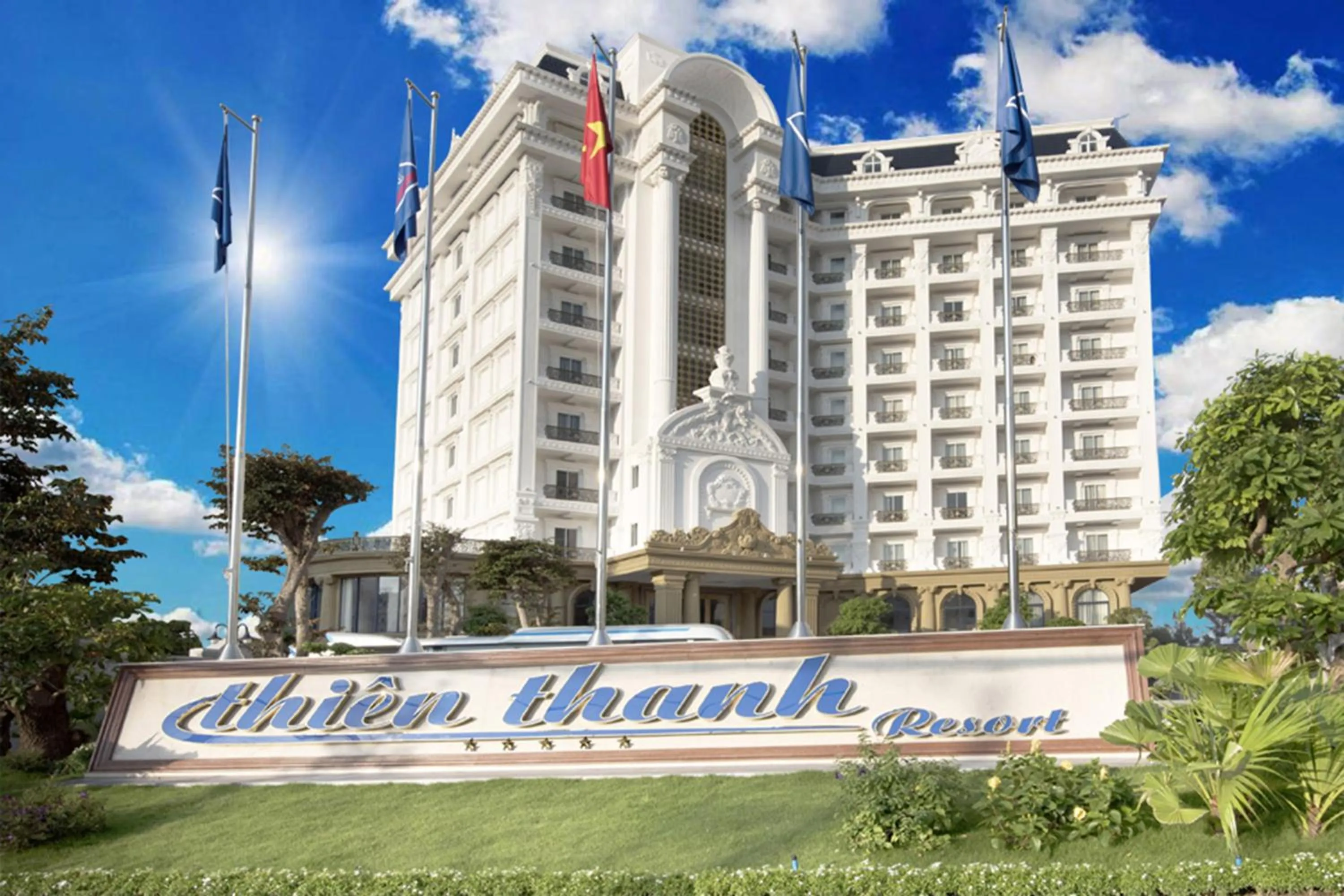 Property building in Thien Thanh Resort