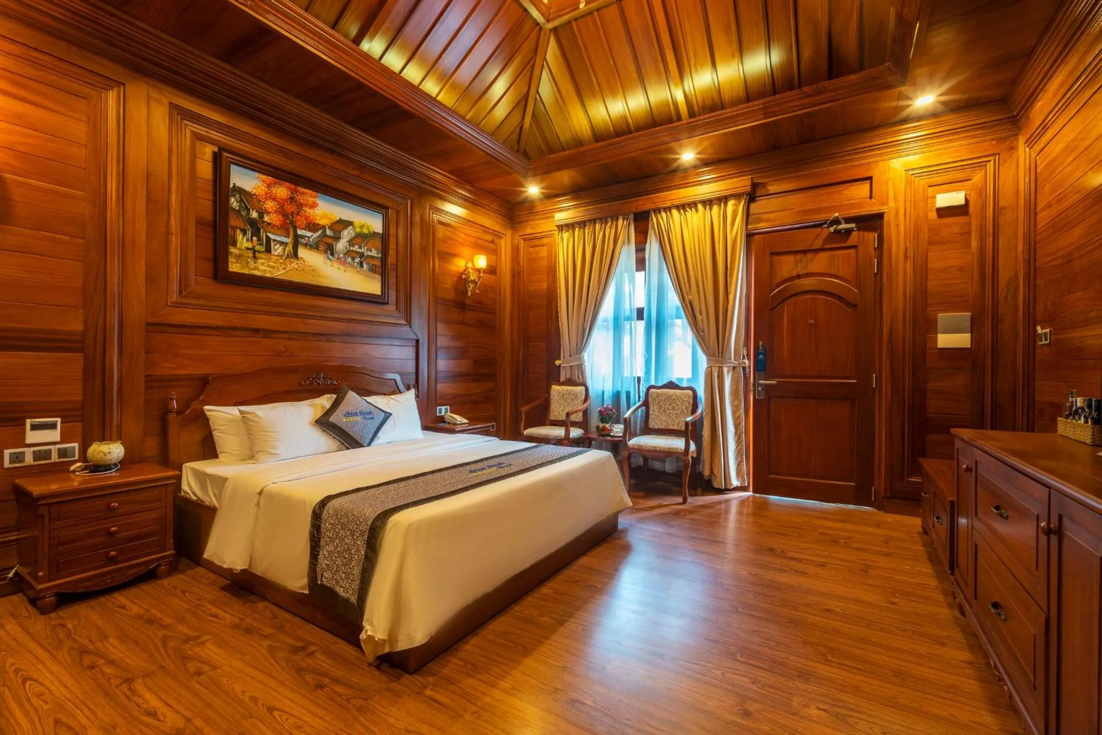Bedroom, Bed in Thien Thanh Resort