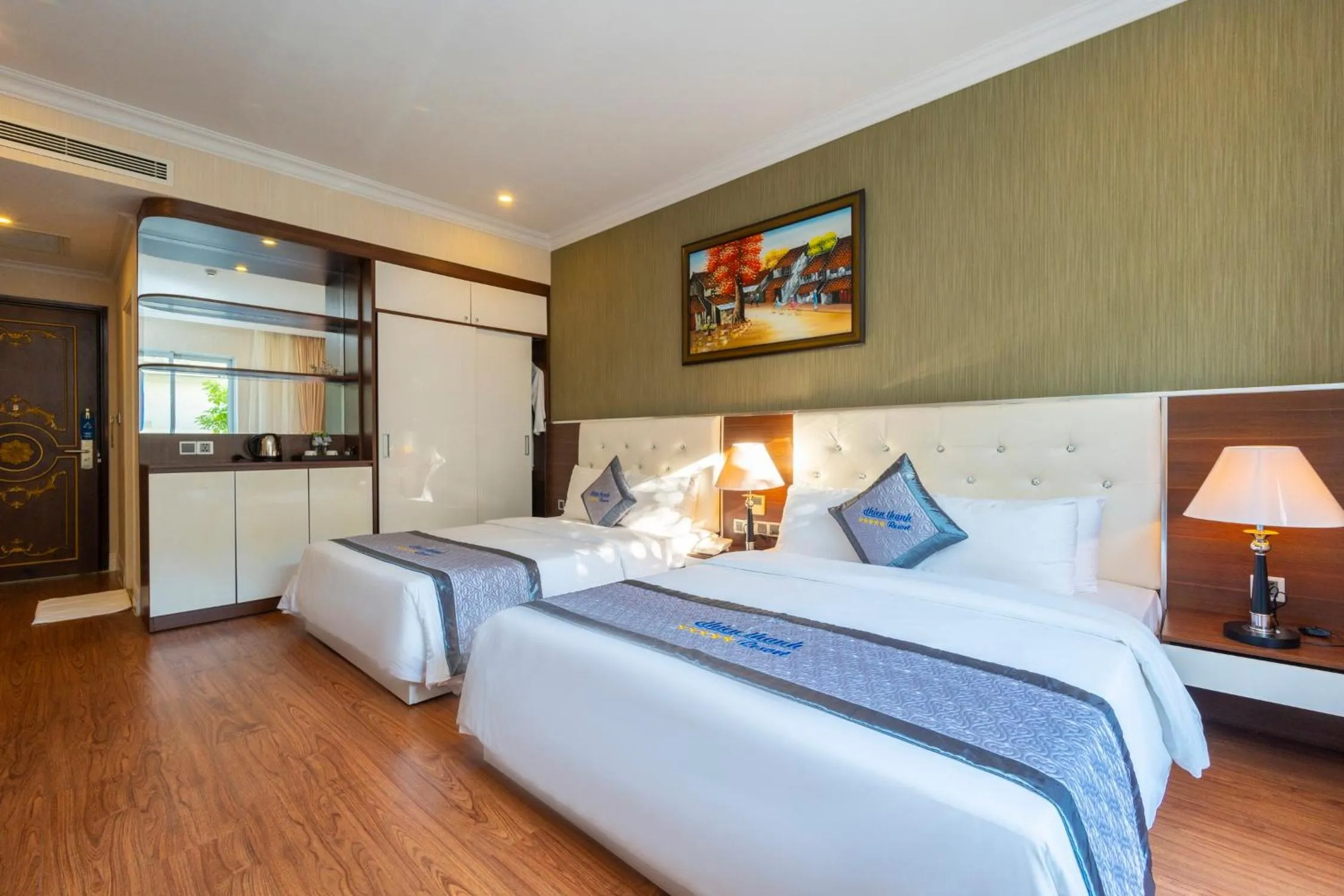 Bedroom, Bed in Thien Thanh Resort