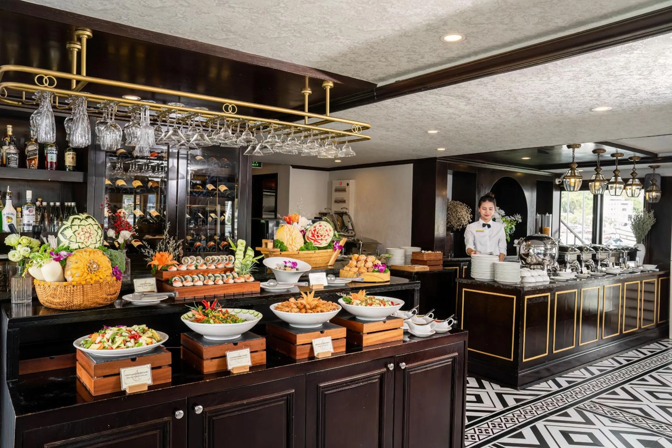 Food in Athena Royal Cruise - Luxury in Halong Bay