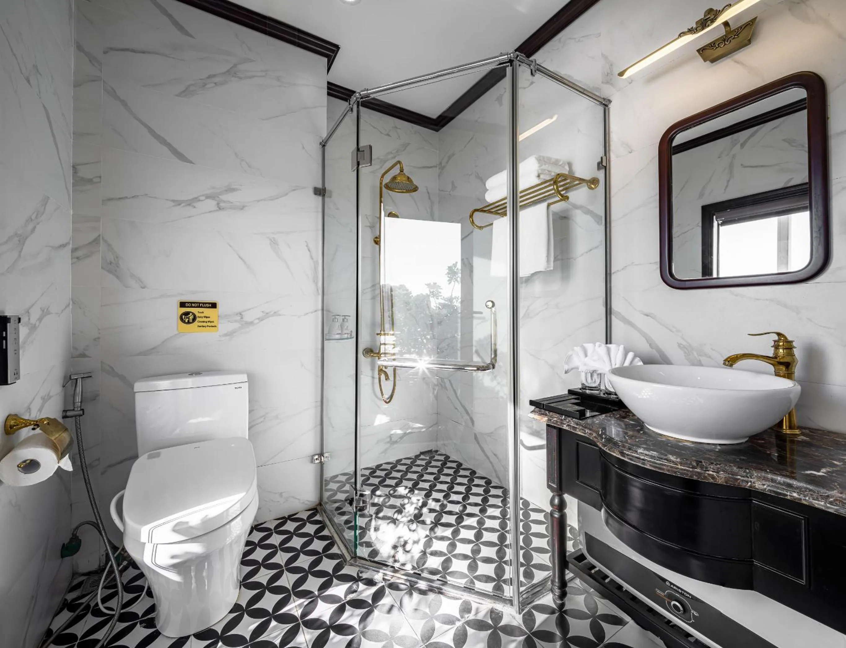Bathroom in Athena Royal Cruise - Luxury in Halong Bay