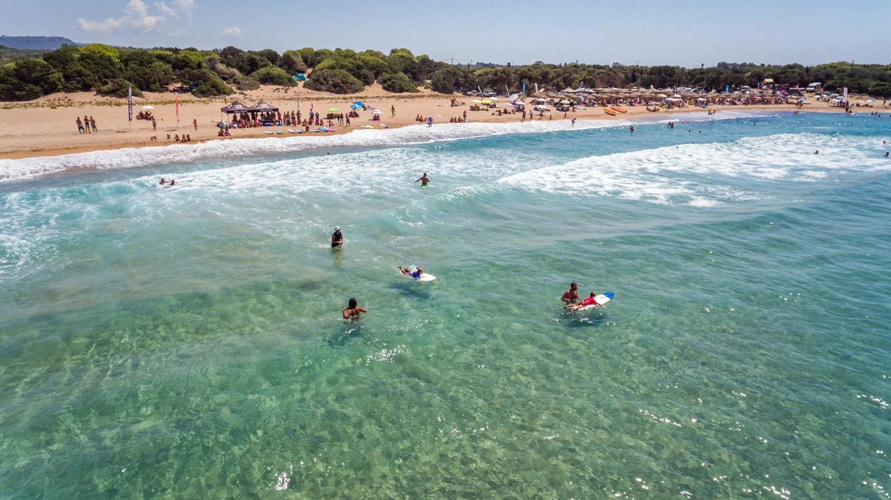 Beach in Kyparissia Beach Hotel