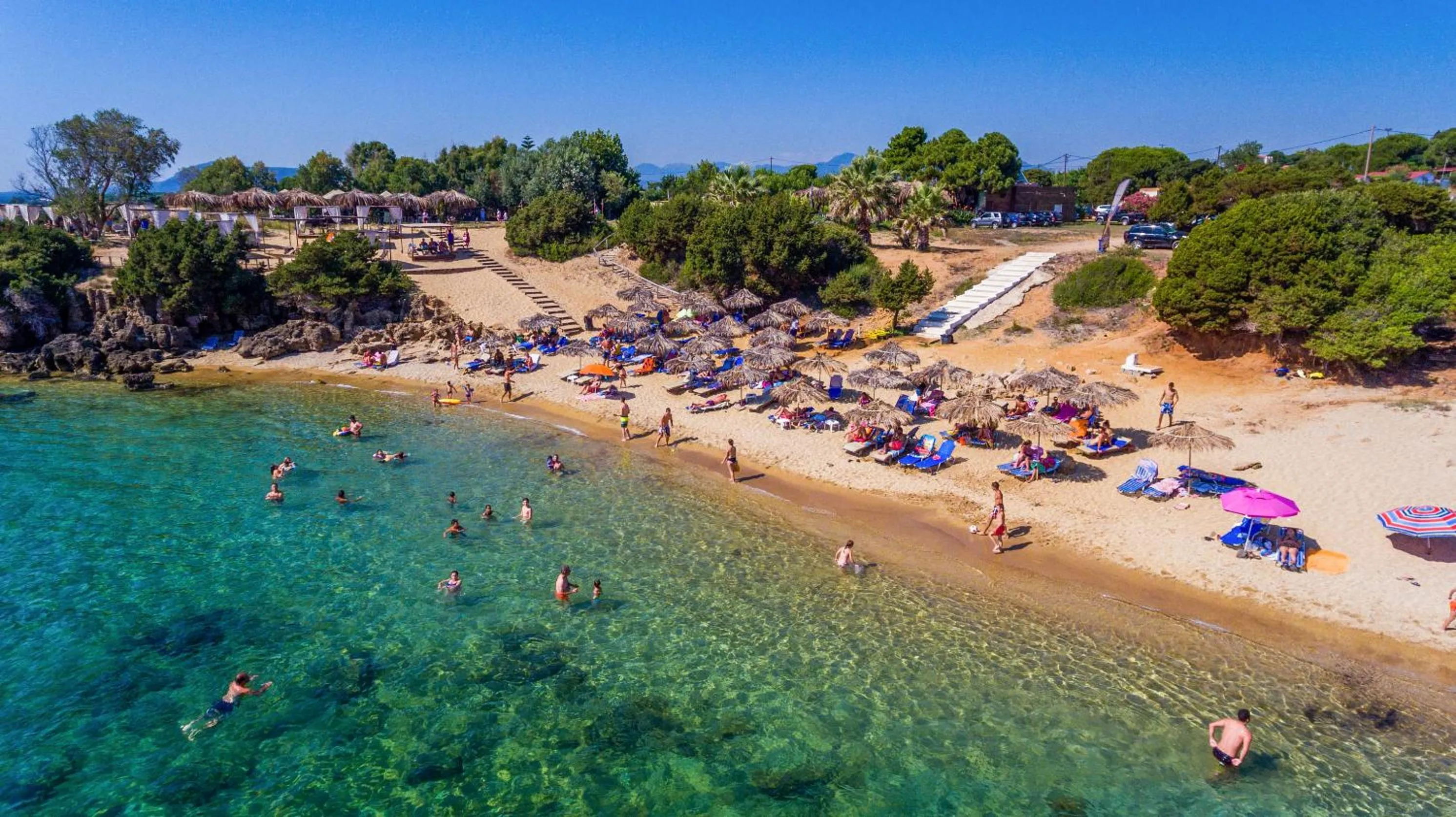 Beach in Kyparissia Beach Hotel