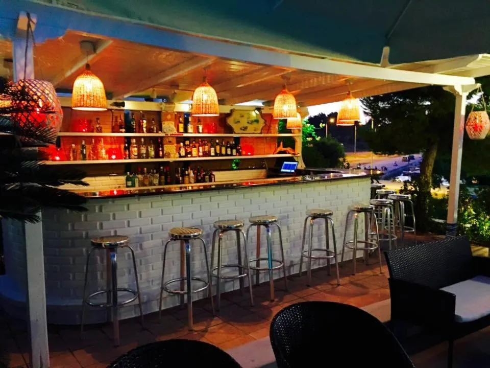 Lounge or bar in Kyparissia Beach Hotel