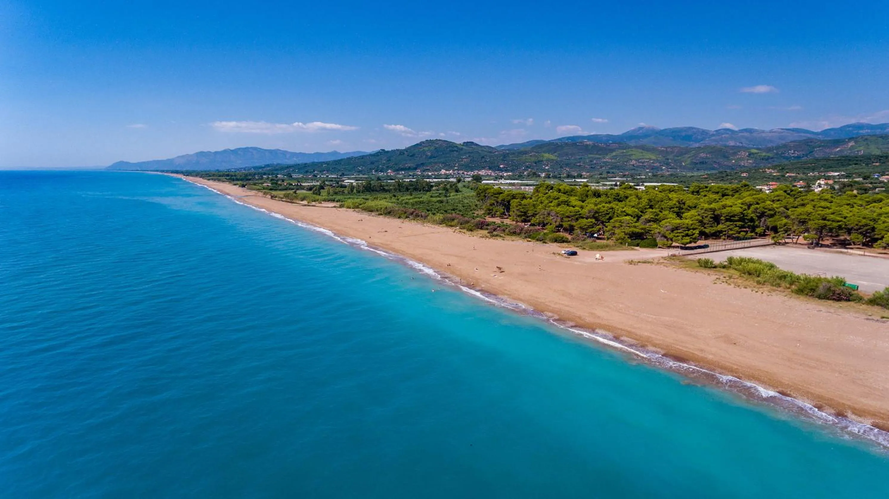 Beach in Kyparissia Beach Hotel