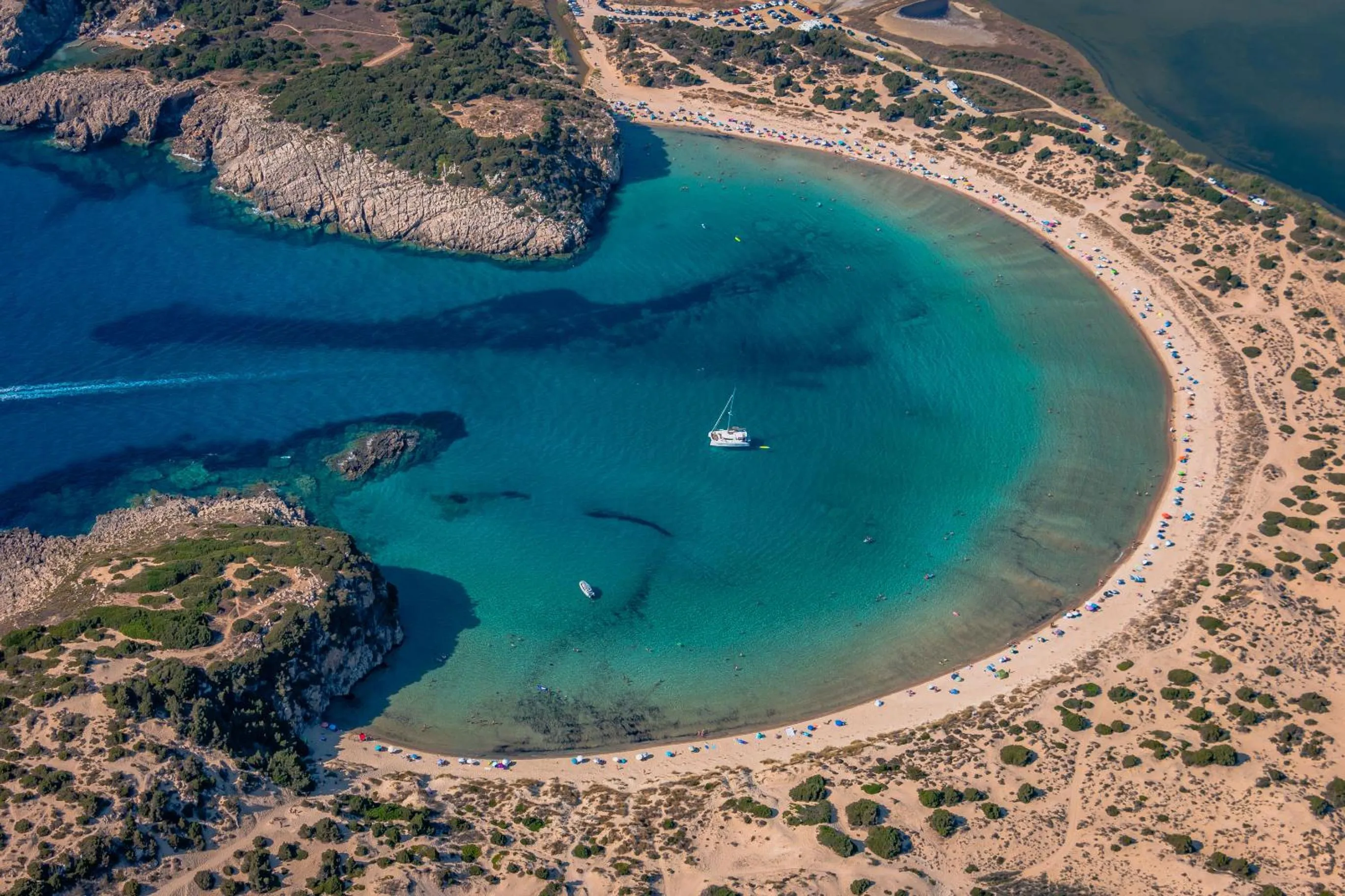 Beach in Kyparissia Beach Hotel
