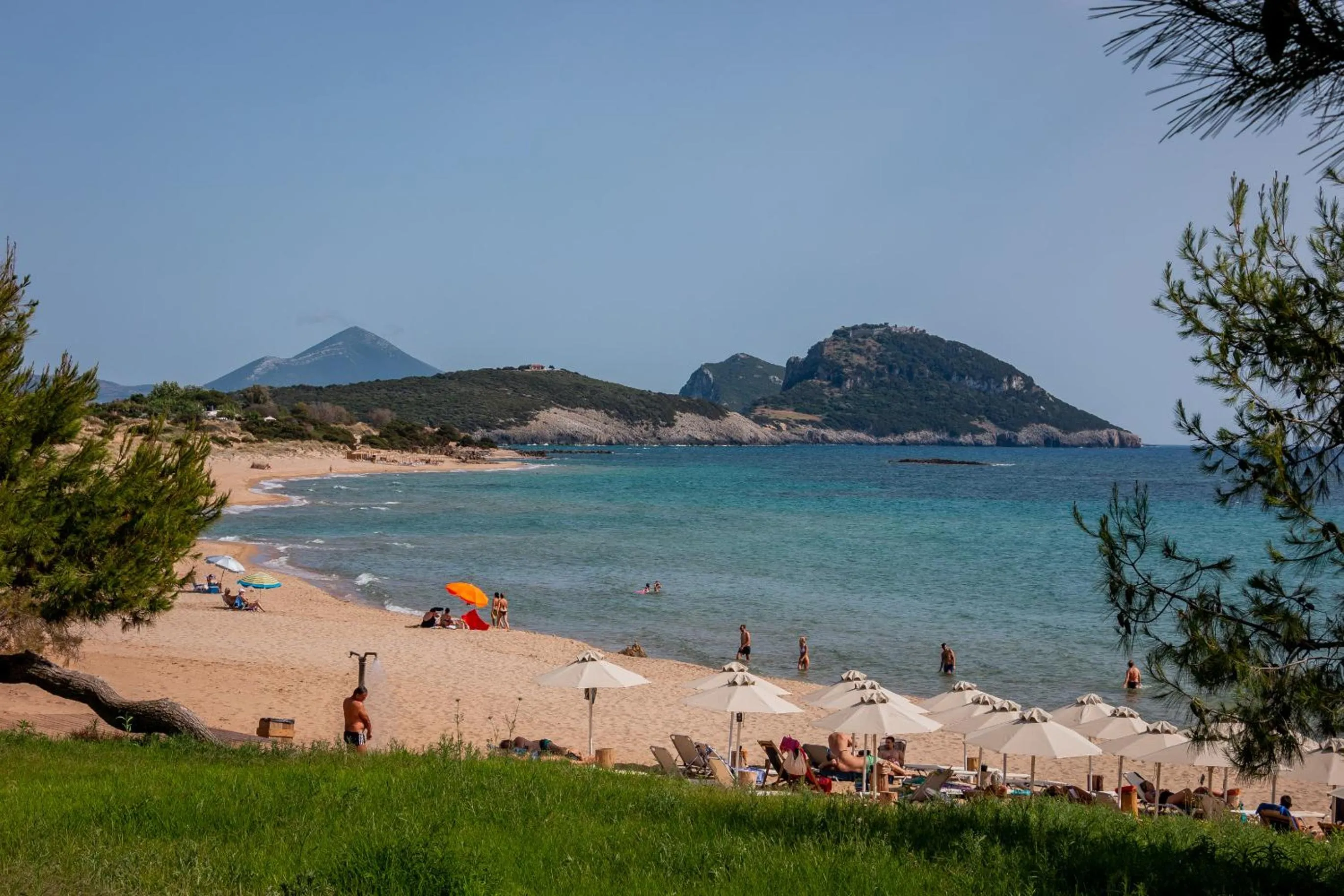 Beach in Kyparissia Beach Hotel