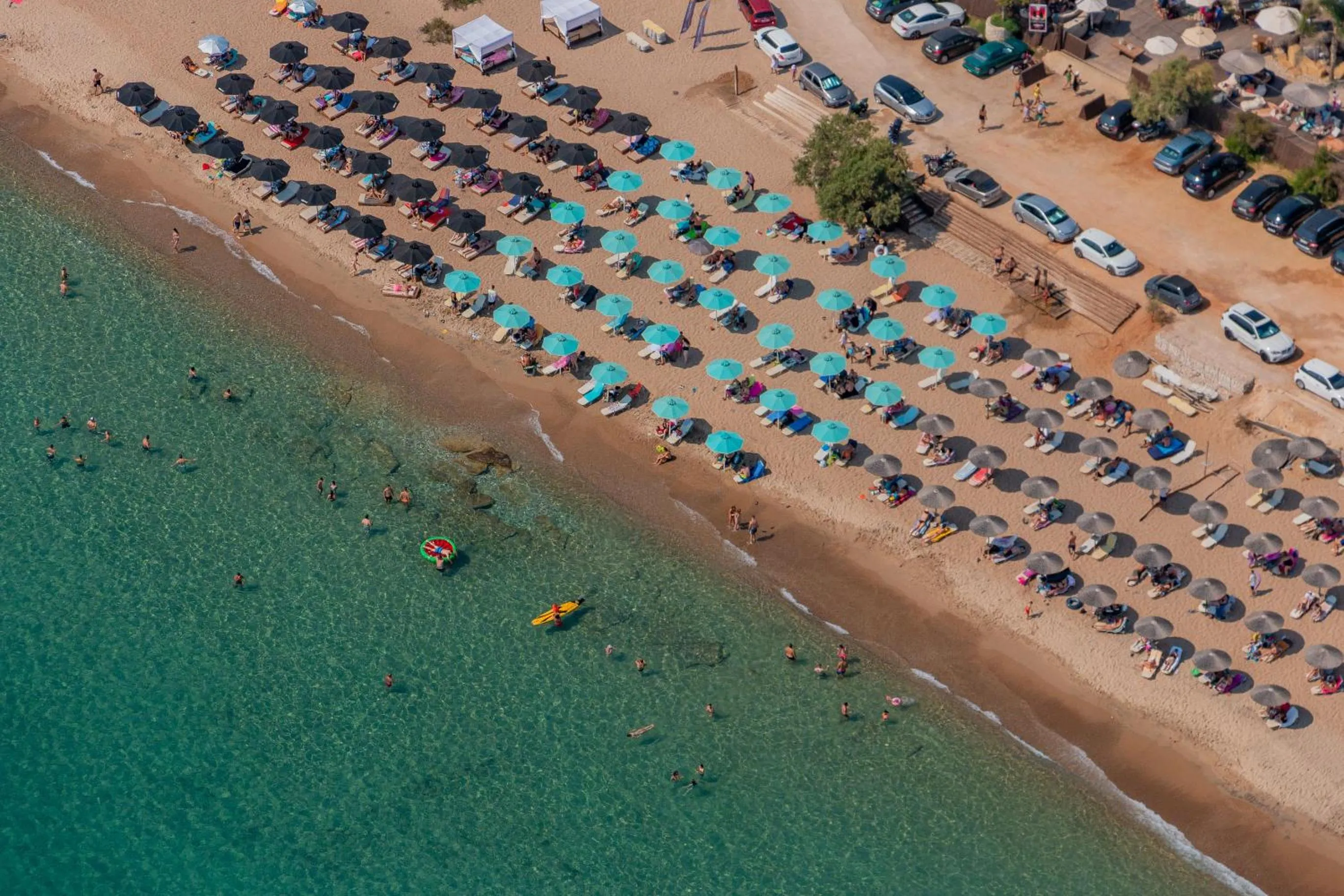 Beach in Kyparissia Beach Hotel